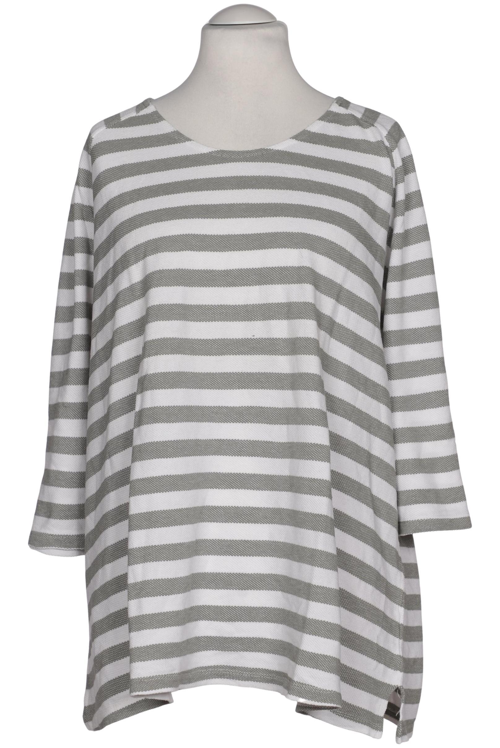 

Pure by Ulla Popken Damen Langarmshirt, grün, Gr. 54