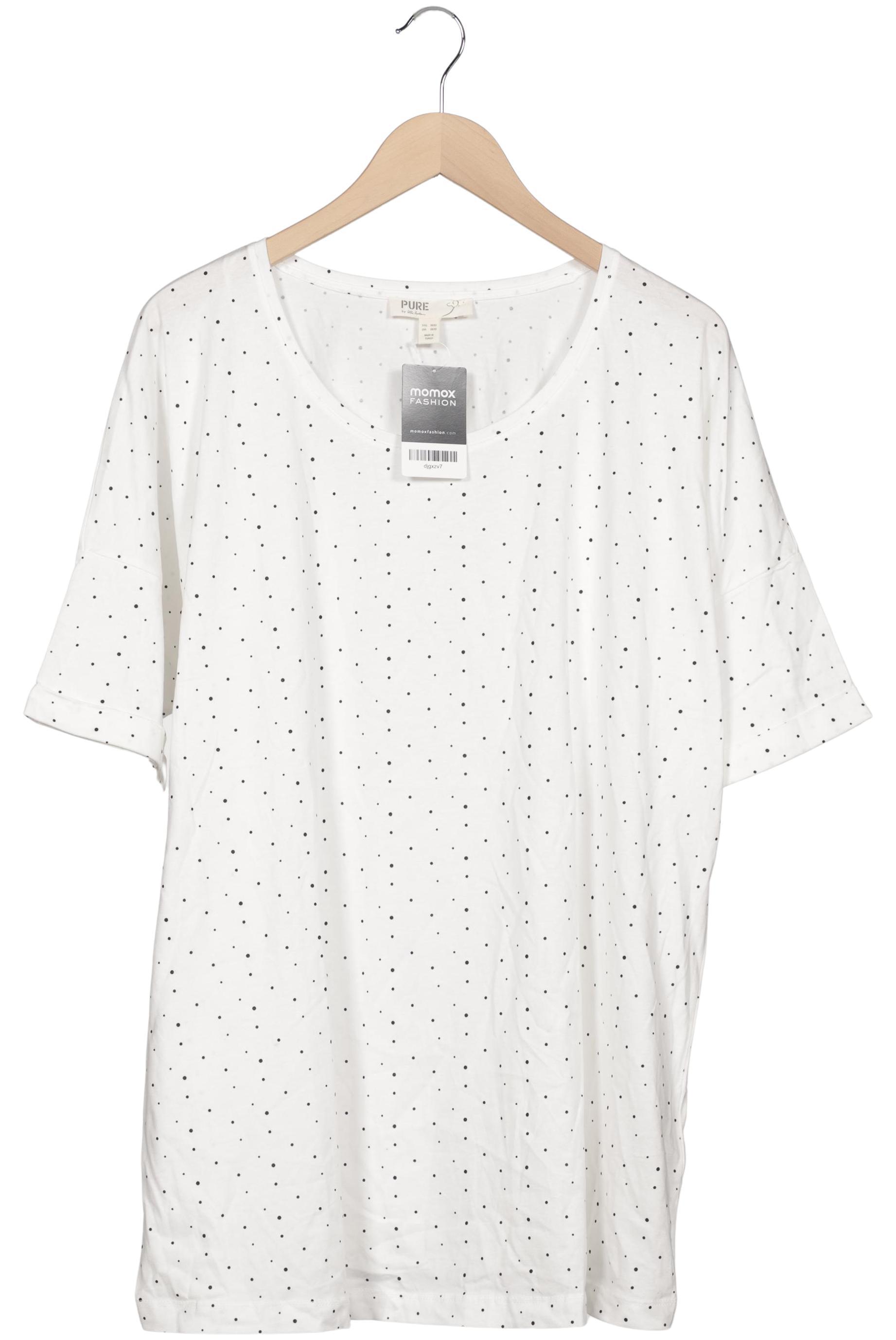 

Pure by Ulla Popken Damen T-Shirt, weiß, Gr. 50