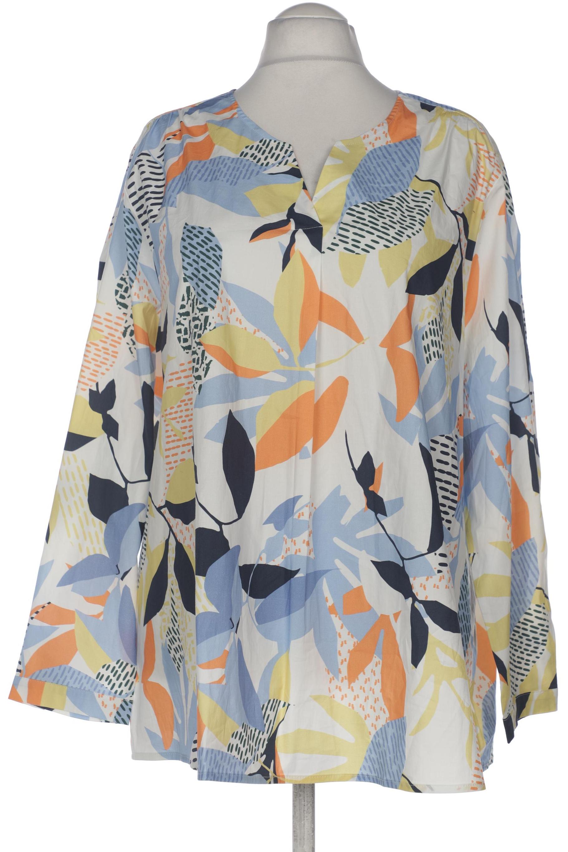 

Pure by Ulla Popken Damen Bluse, mehrfarbig, Gr. 54