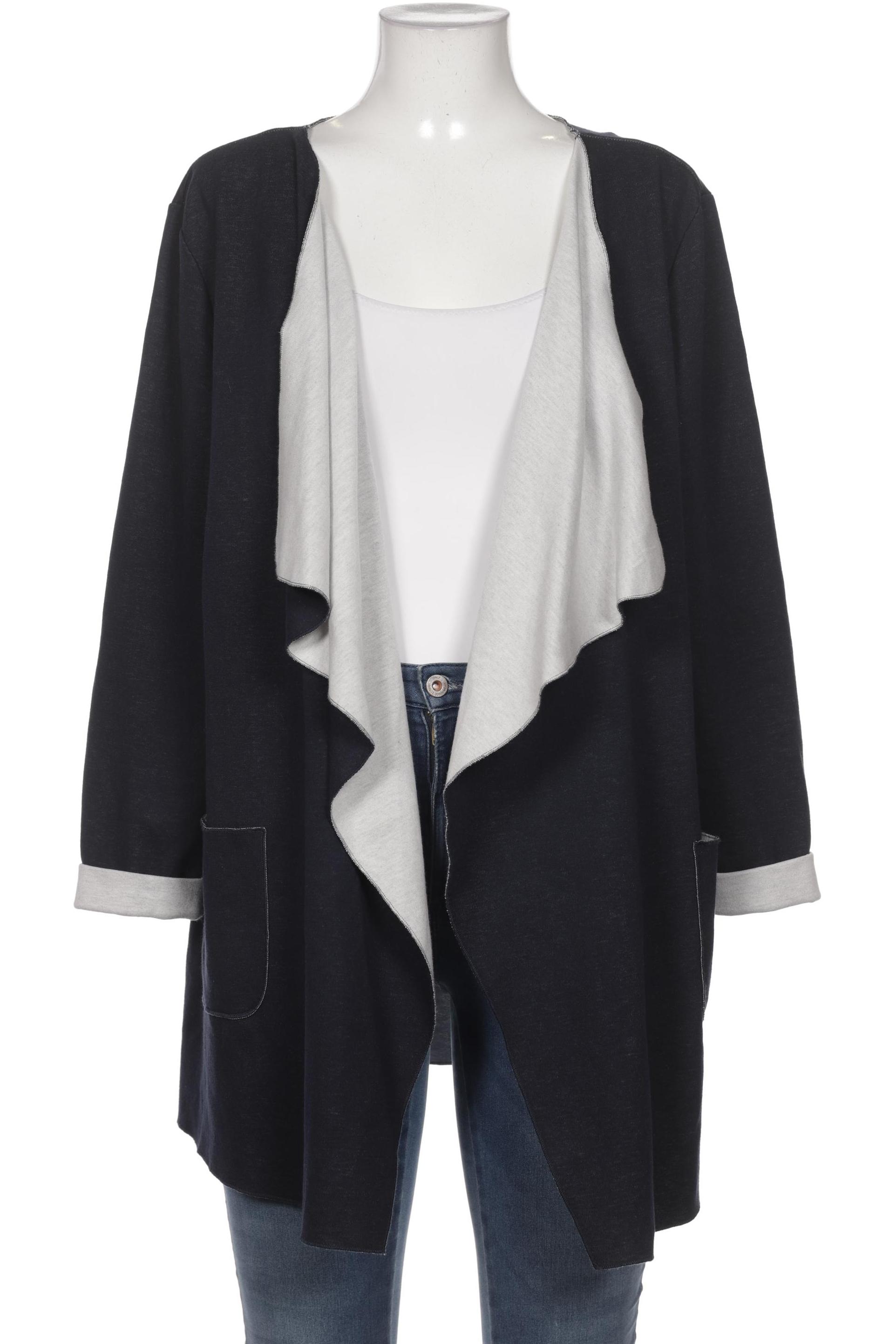 

Pure by Ulla Popken Damen Strickjacke, marineblau, Gr. 42