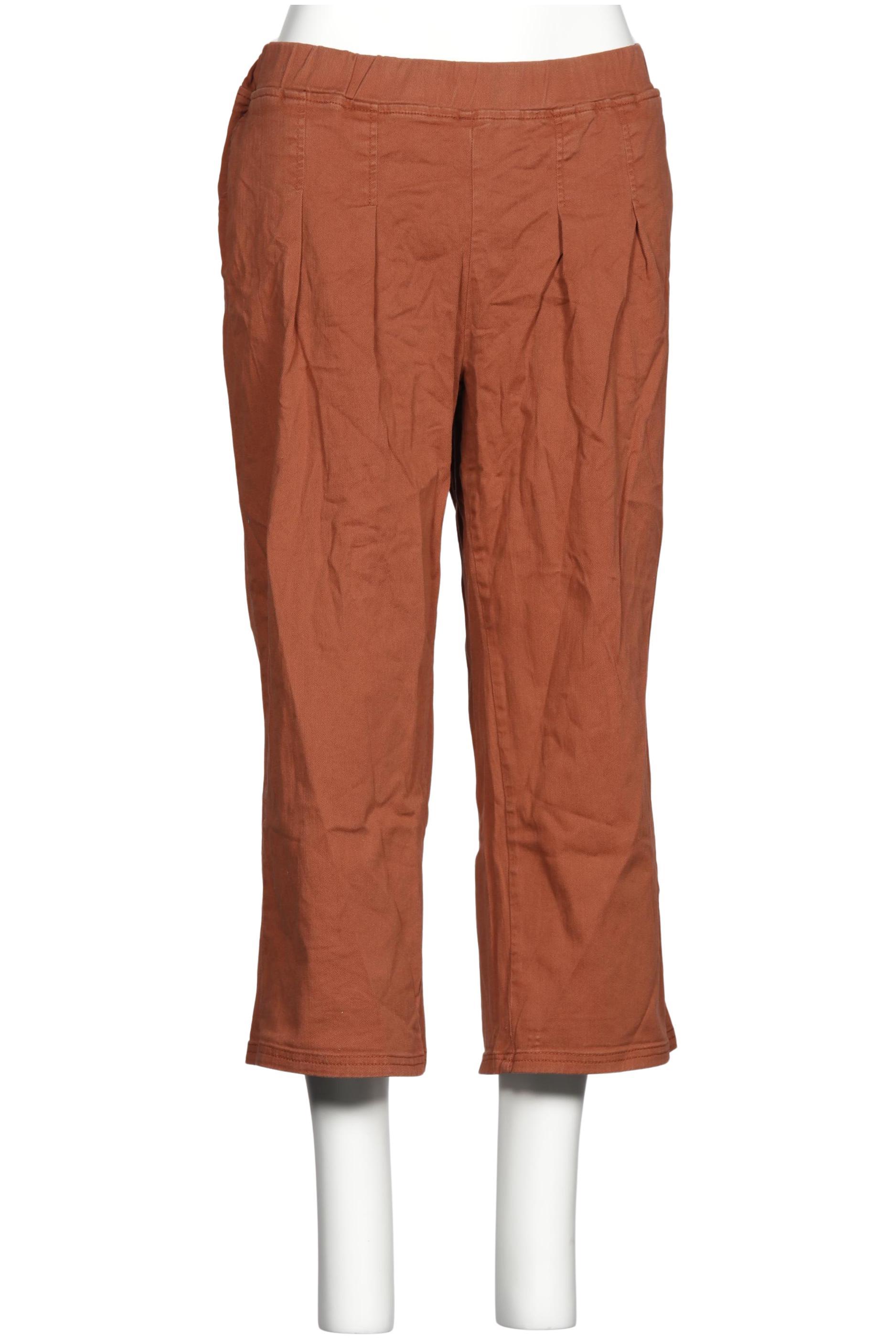 

Pure by Ulla Popken Damen Stoffhose, braun, Gr. 46