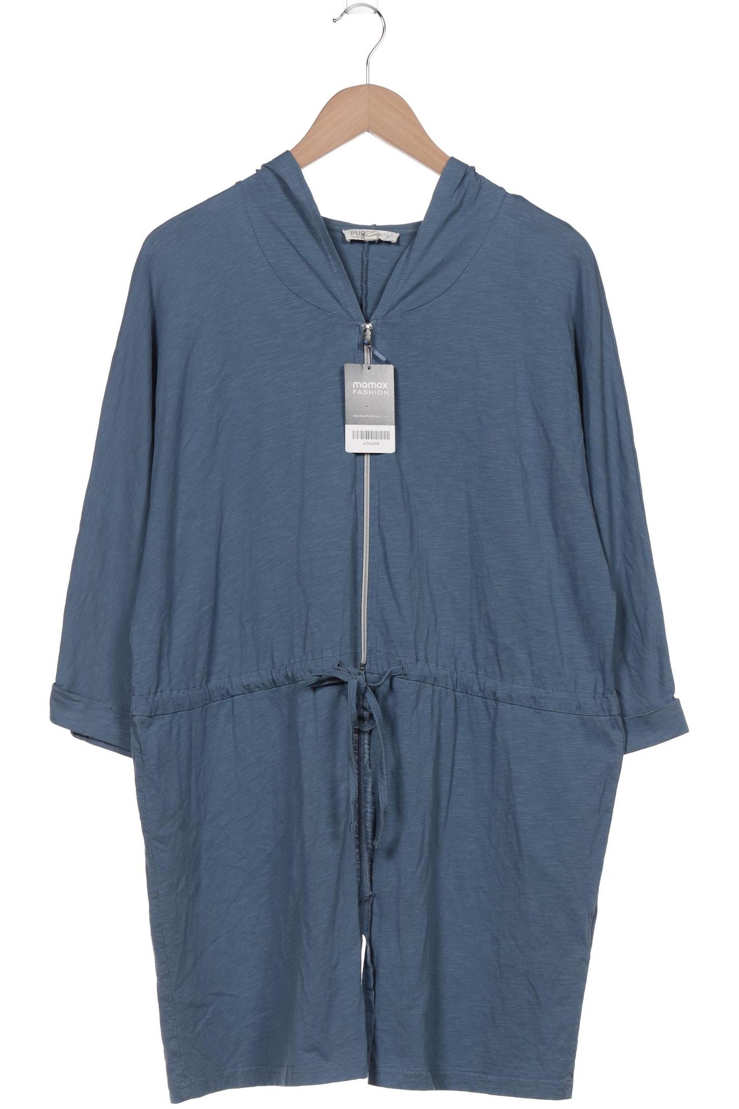 

Pure by Ulla Popken Damen Kapuzenpullover, blau