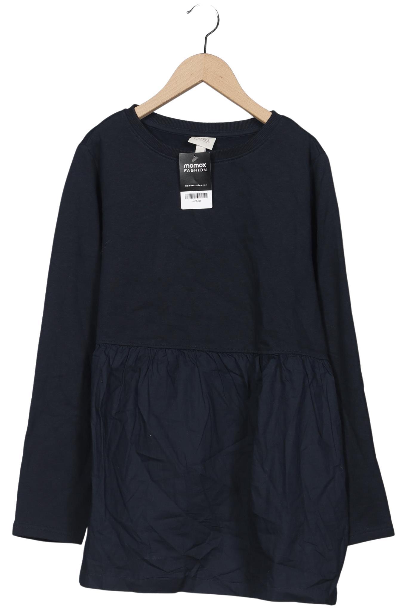 

Pure by Ulla Popken Damen Langarmshirt, marineblau, Gr. 42