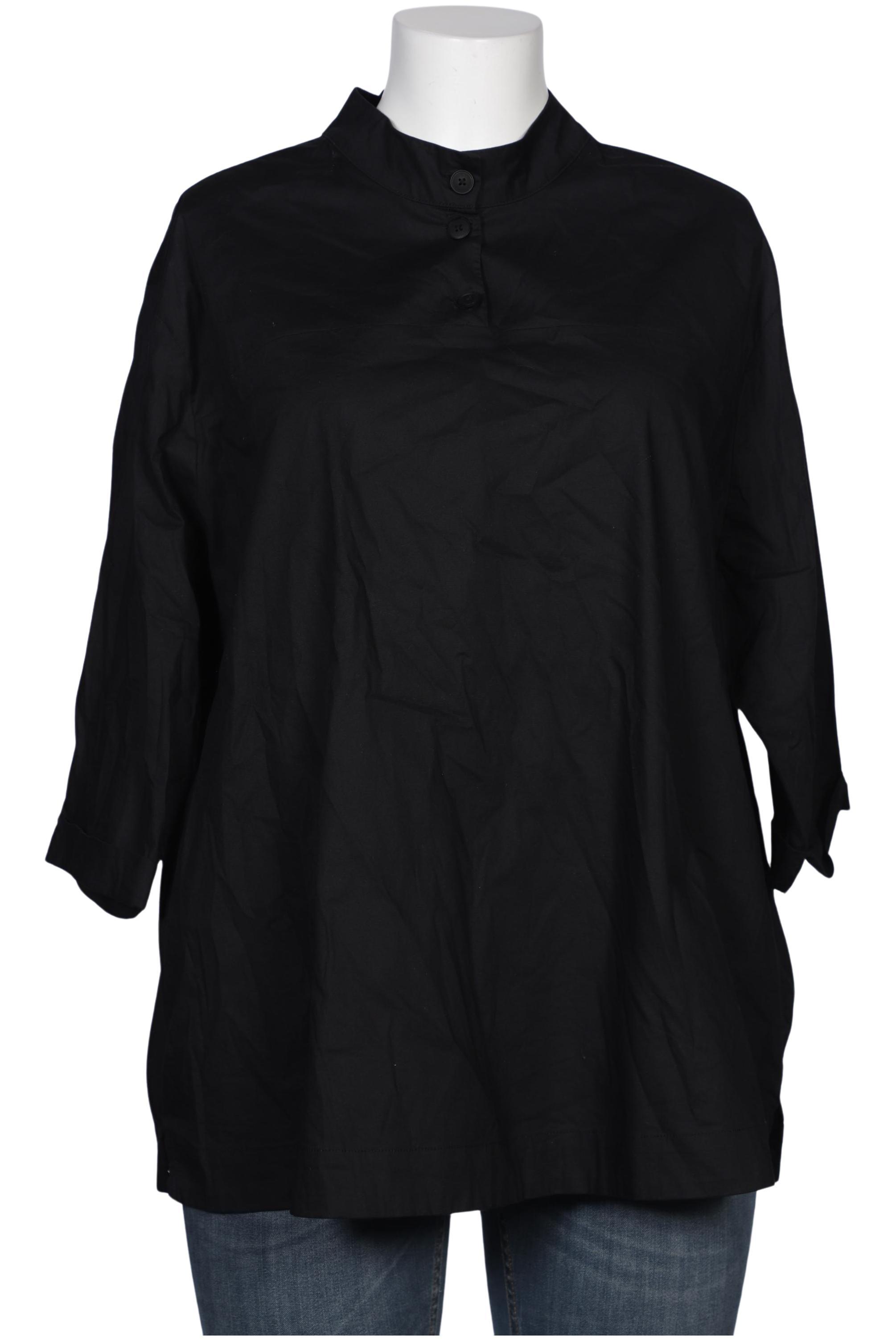 

Pure by Ulla Popken Damen Bluse, schwarz, Gr. 50