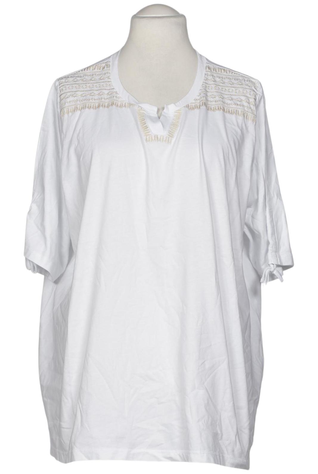 

Pure by Ulla Popken Damen T-Shirt, weiß, Gr. 54