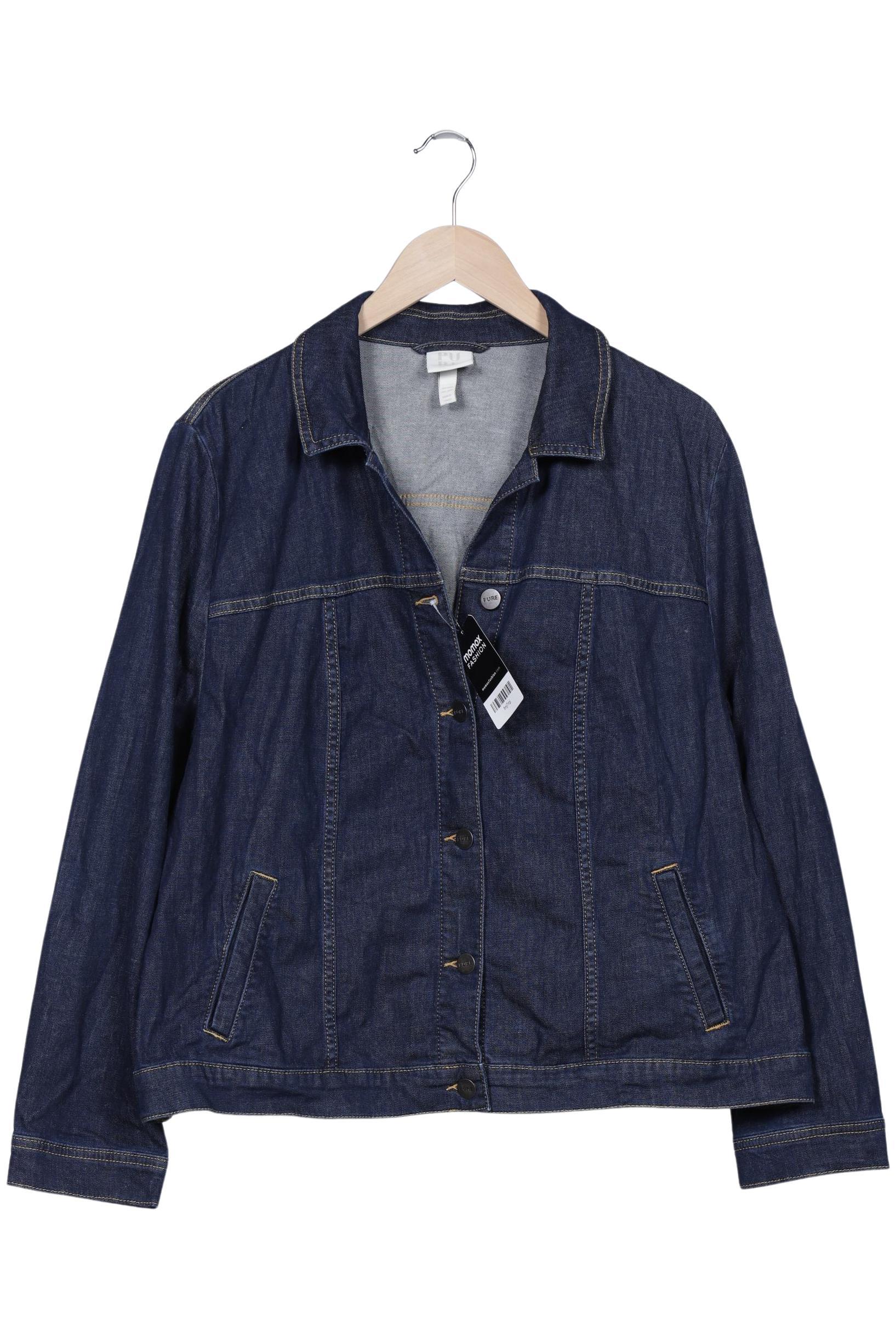 

Pure by Ulla Popken Damen Jacke, marineblau, Gr. 46