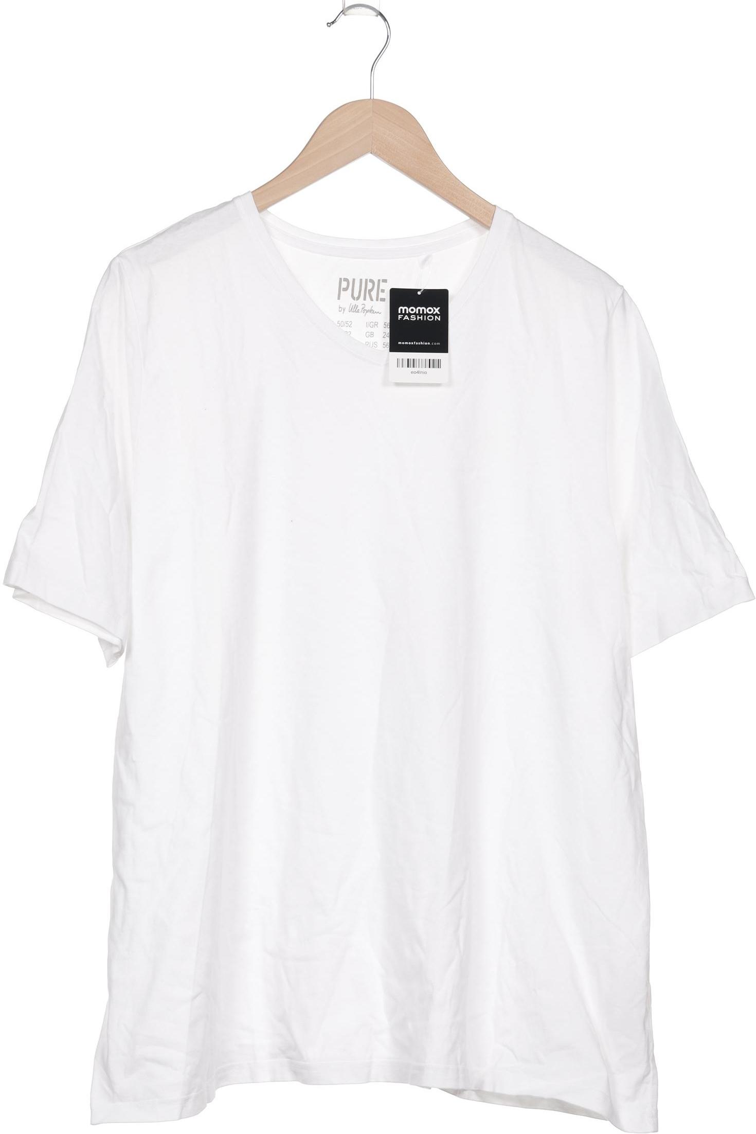 

Pure by Ulla Popken Damen T-Shirt, weiß, Gr. 50