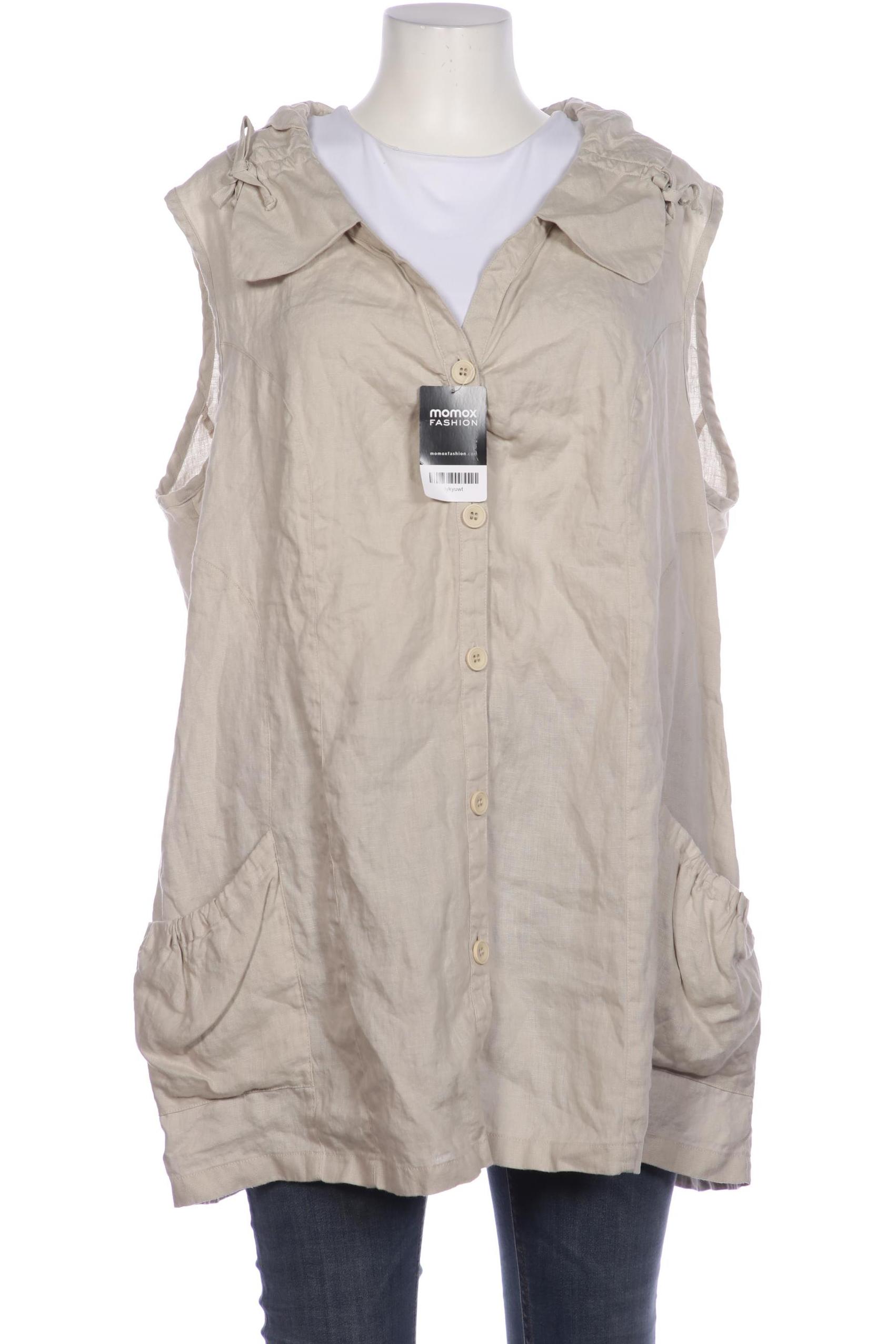 

Pure by Ulla Popken Damen Bluse, cremeweiß, Gr. 50