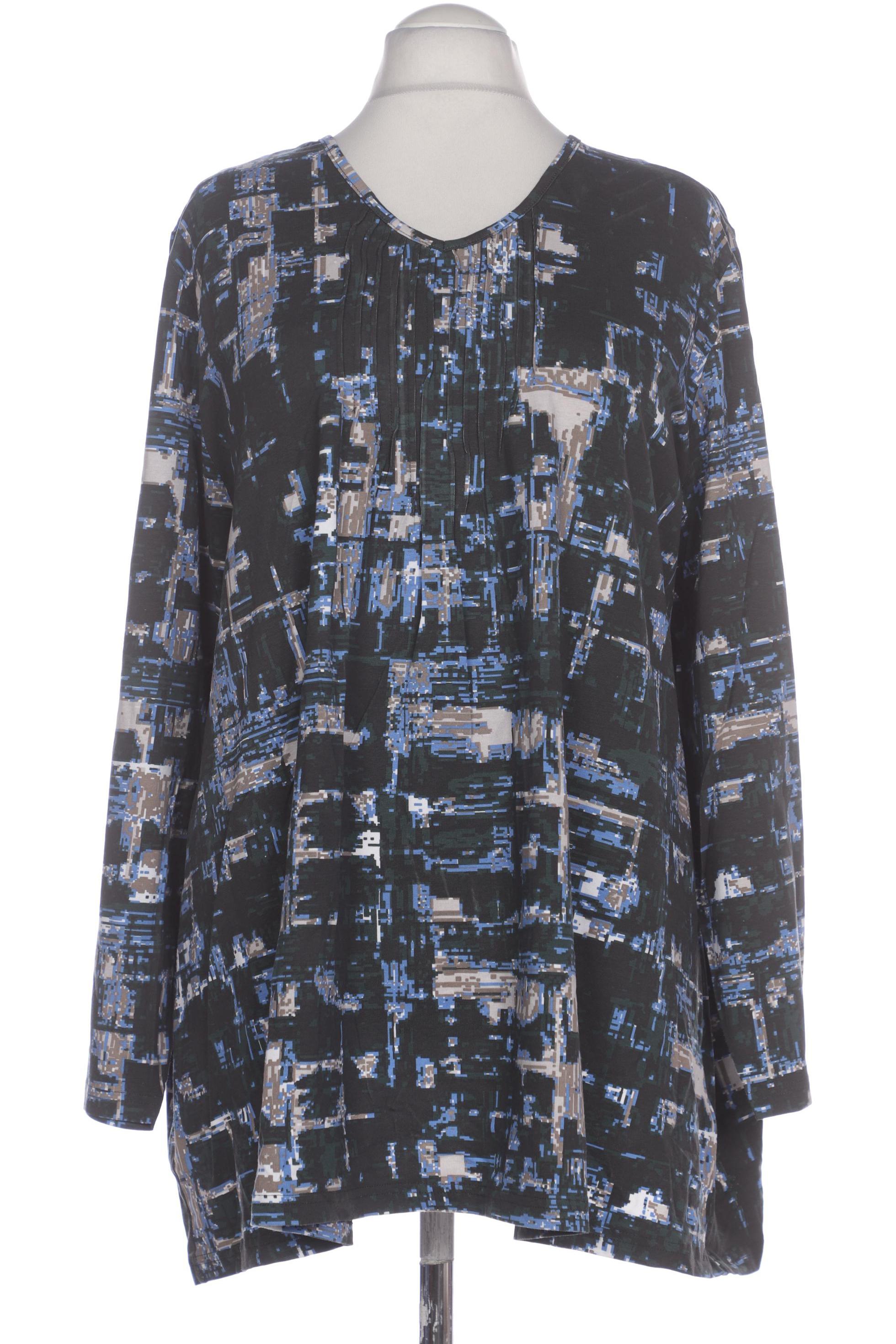 

Pure by Ulla Popken Damen Langarmshirt, grün, Gr. 58