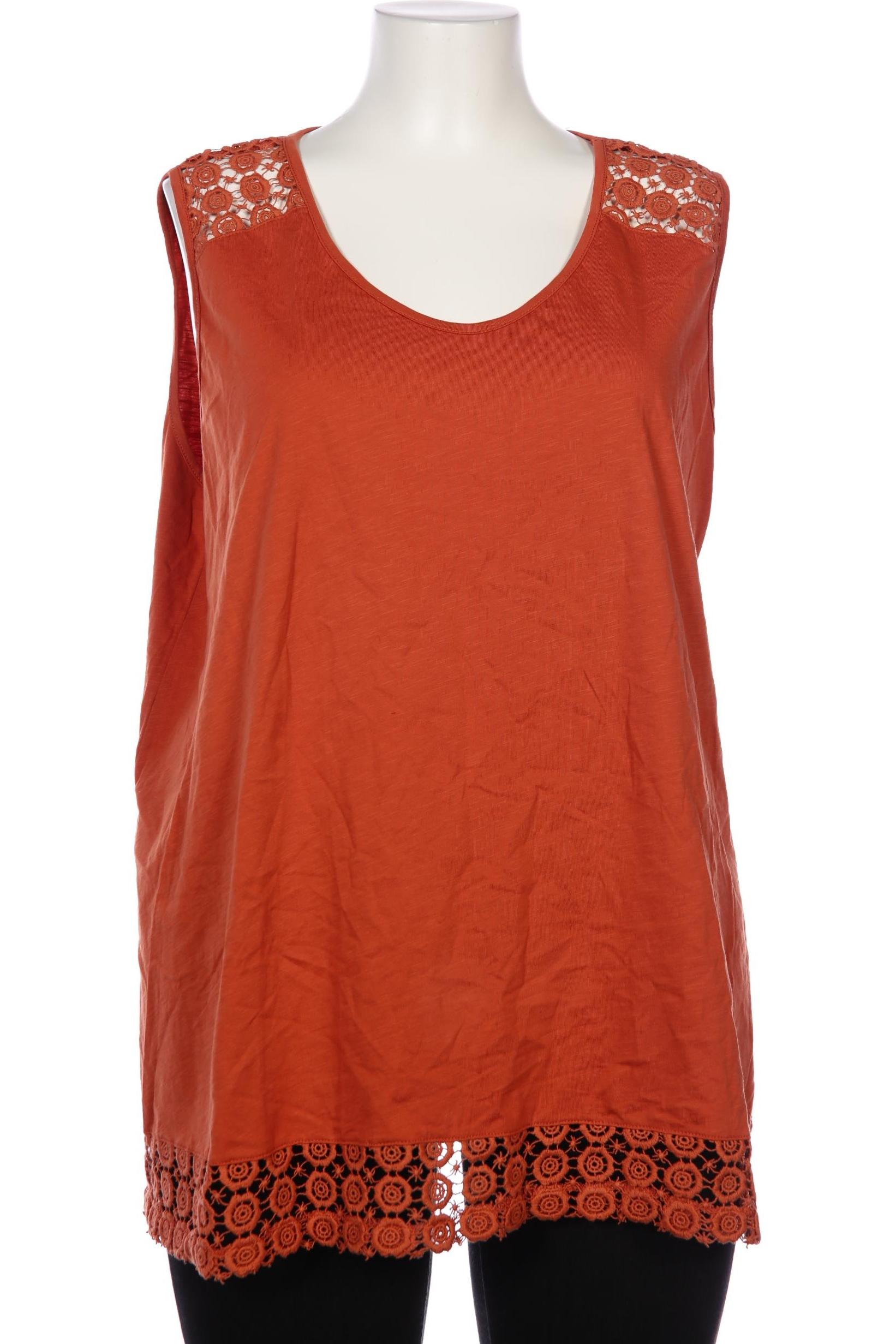 

Pure by Ulla Popken Damen Top, orange, Gr. 50