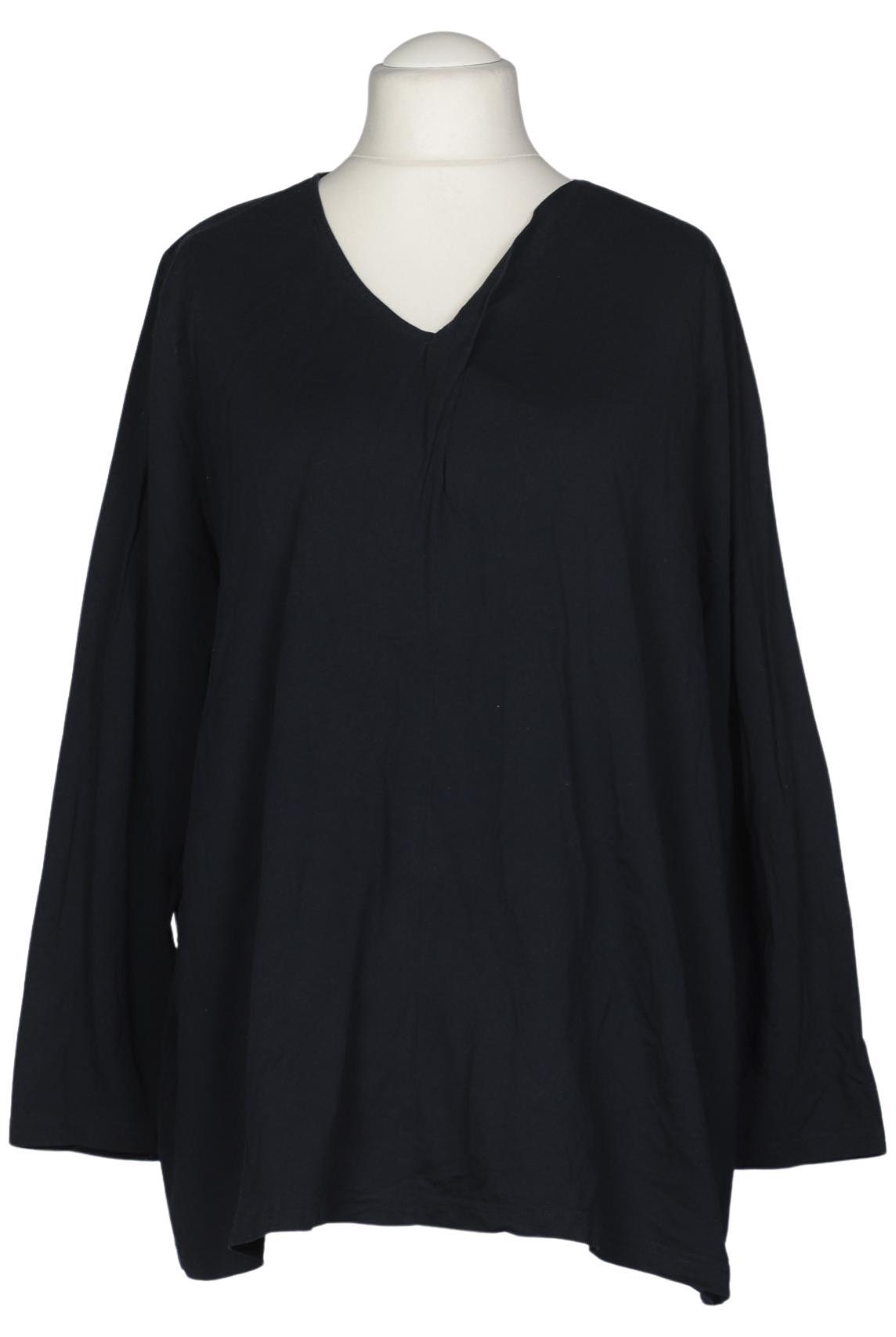 

Pure by Ulla Popken Damen Langarmshirt, marineblau, Gr. 54