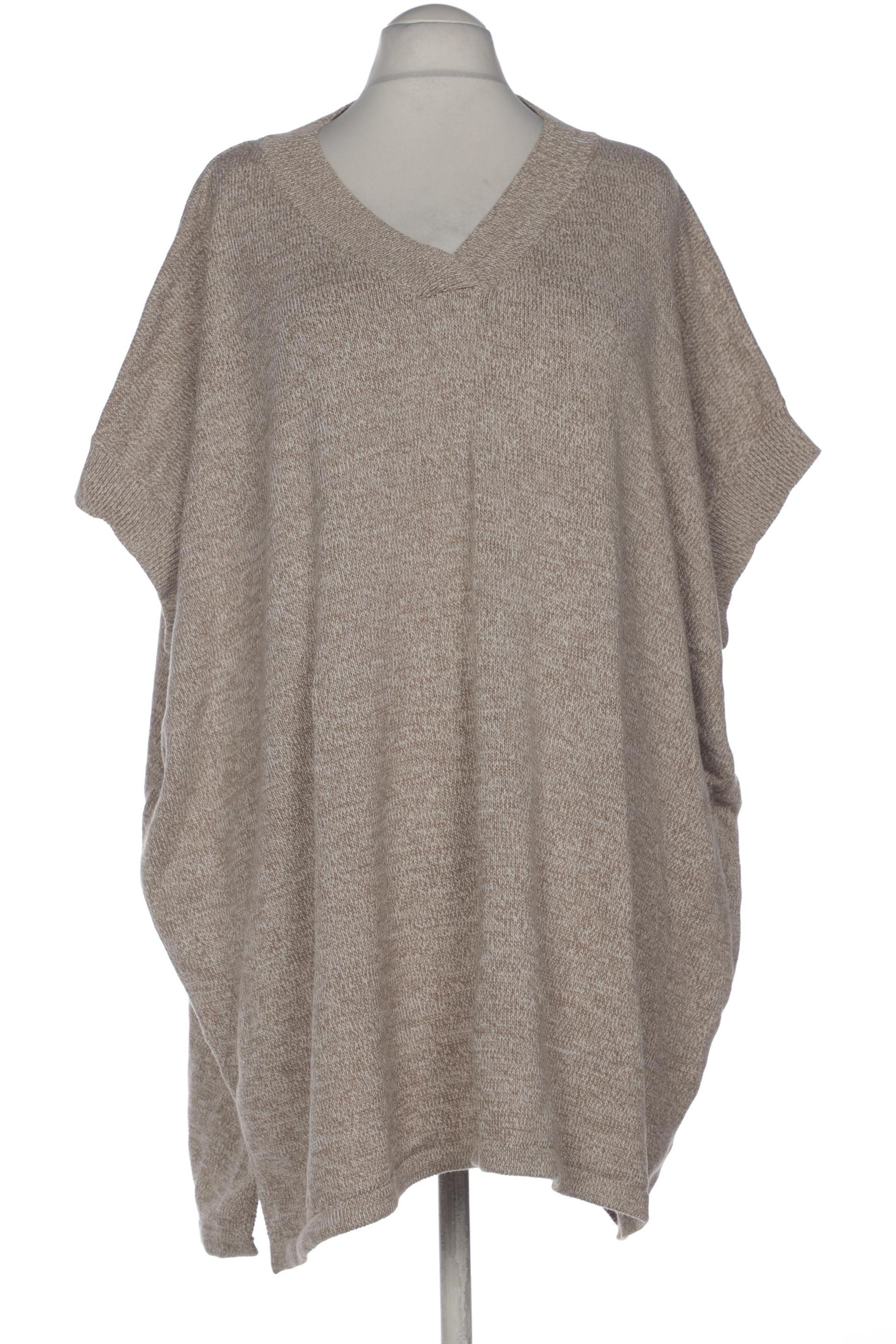 

Pure by Ulla Popken Damen Pullover, beige, Gr. 58