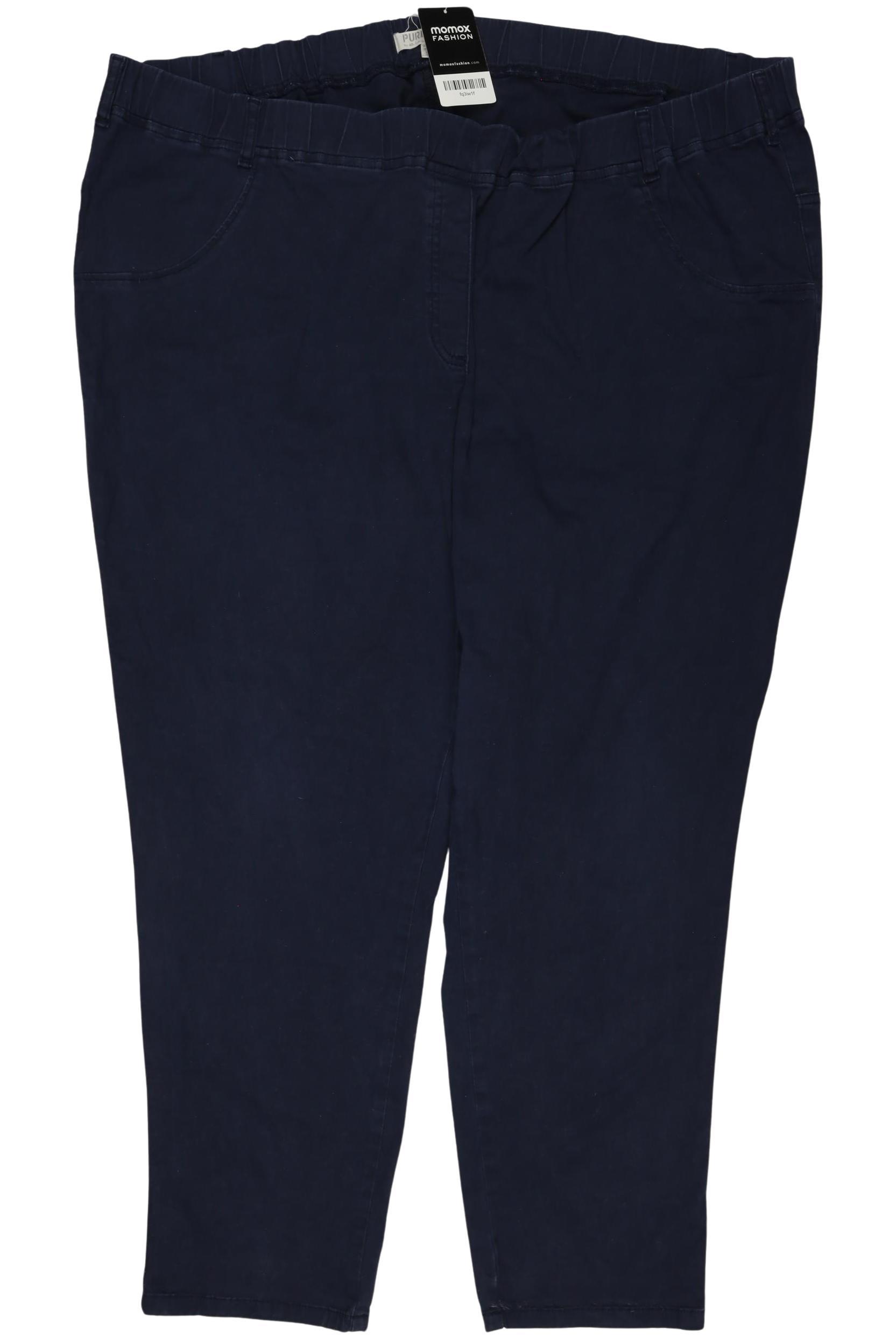 

Pure by Ulla Popken Damen Stoffhose, marineblau, Gr. 58