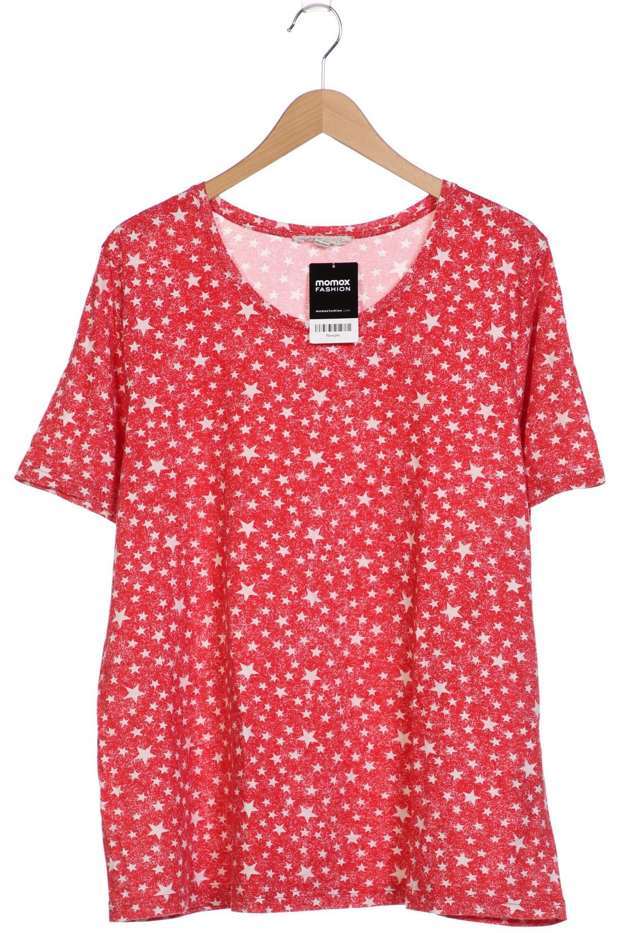 

Pure by Ulla Popken Damen T-Shirt, rot, Gr. 46