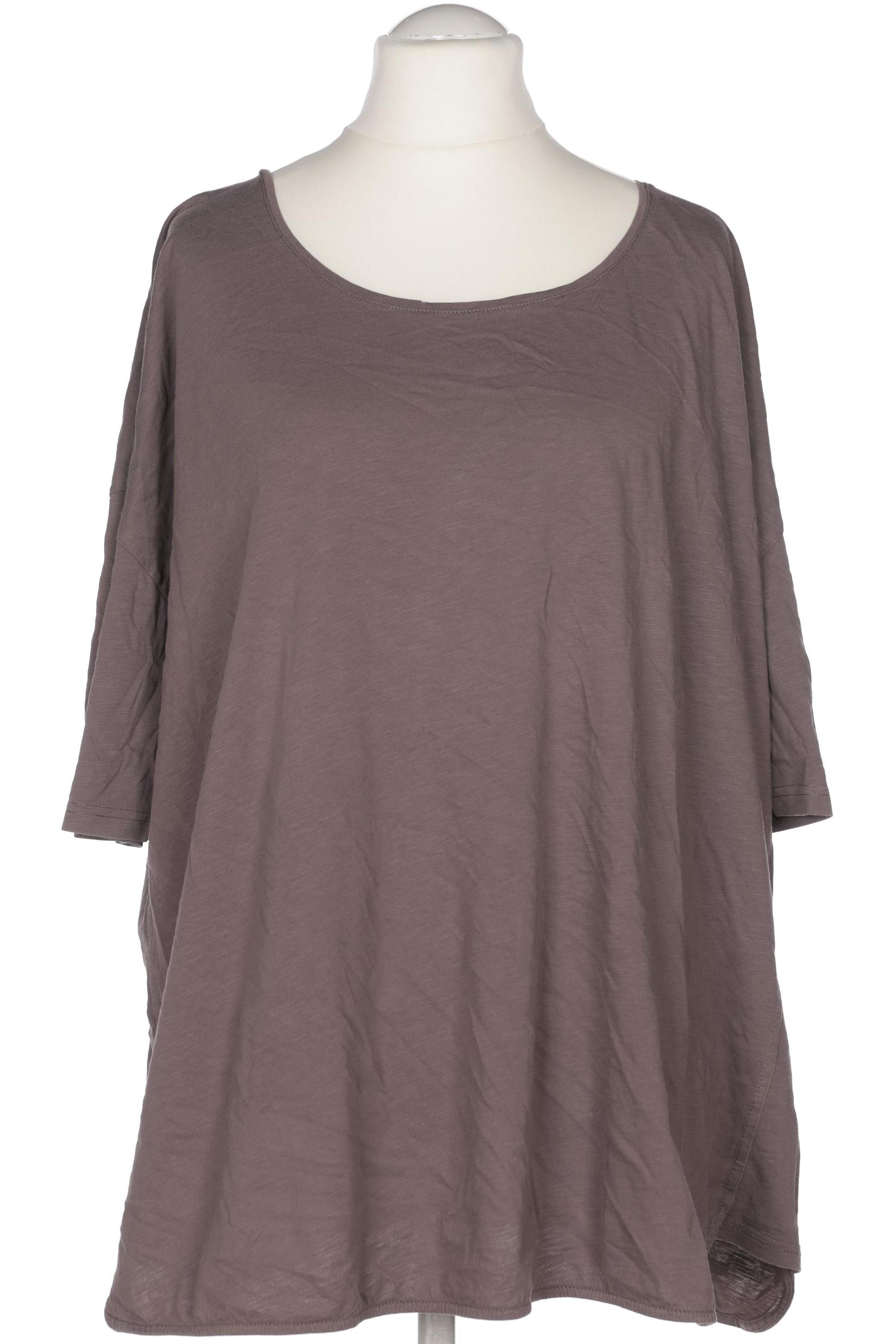 

Pure by Ulla Popken Damen T-Shirt, braun, Gr. 60