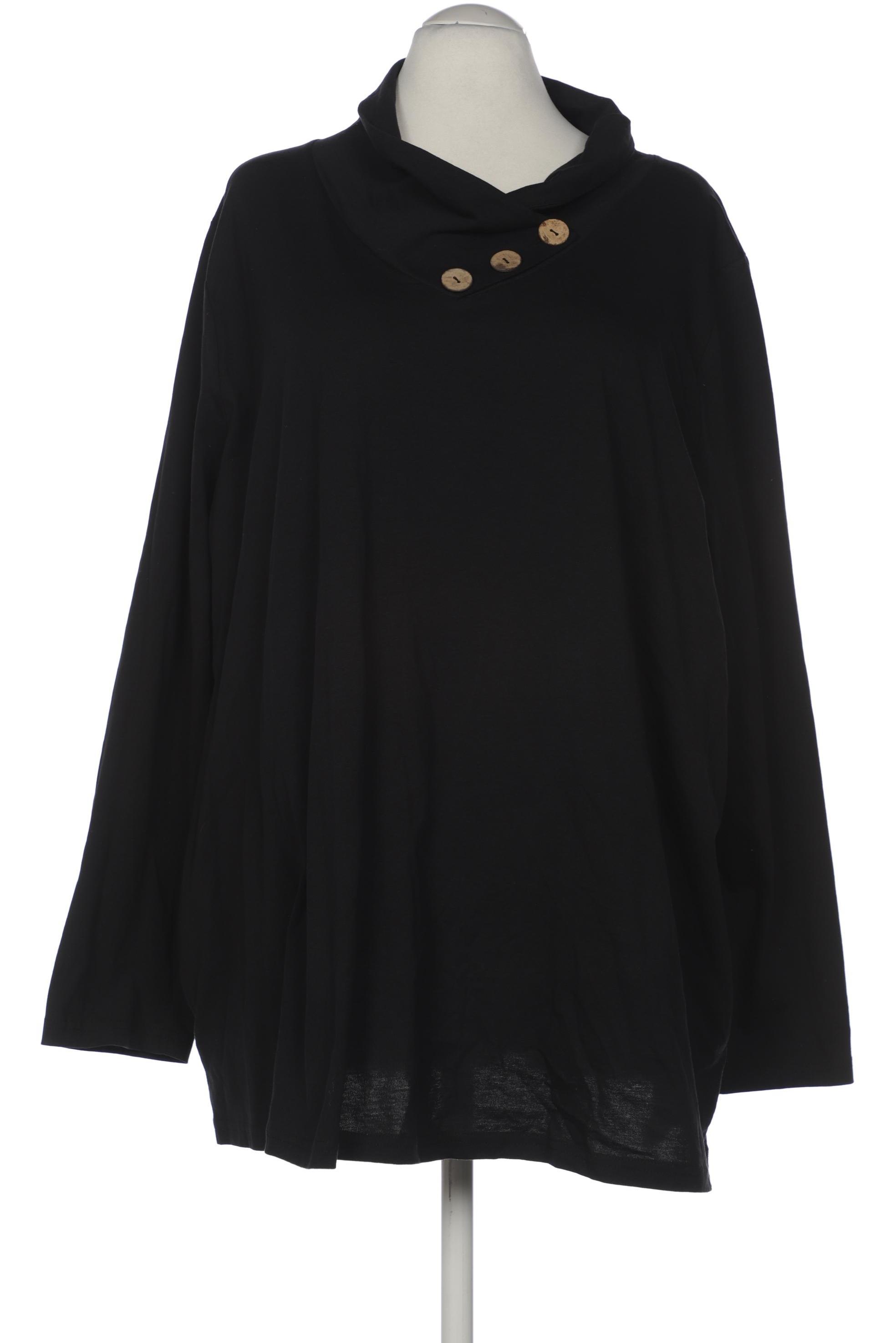 

Pure by Ulla Popken Damen Langarmshirt, schwarz, Gr. 54