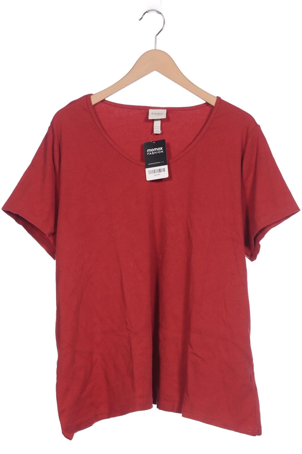 

Pure by Ulla Popken Damen T-Shirt, rot, Gr. 50