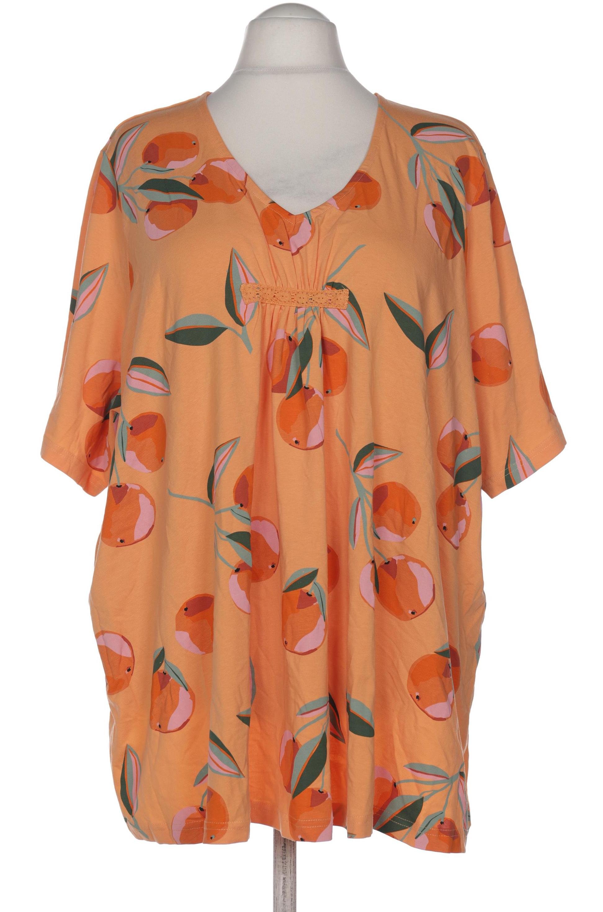 

Pure by Ulla Popken Damen T-Shirt, orange, Gr. 54