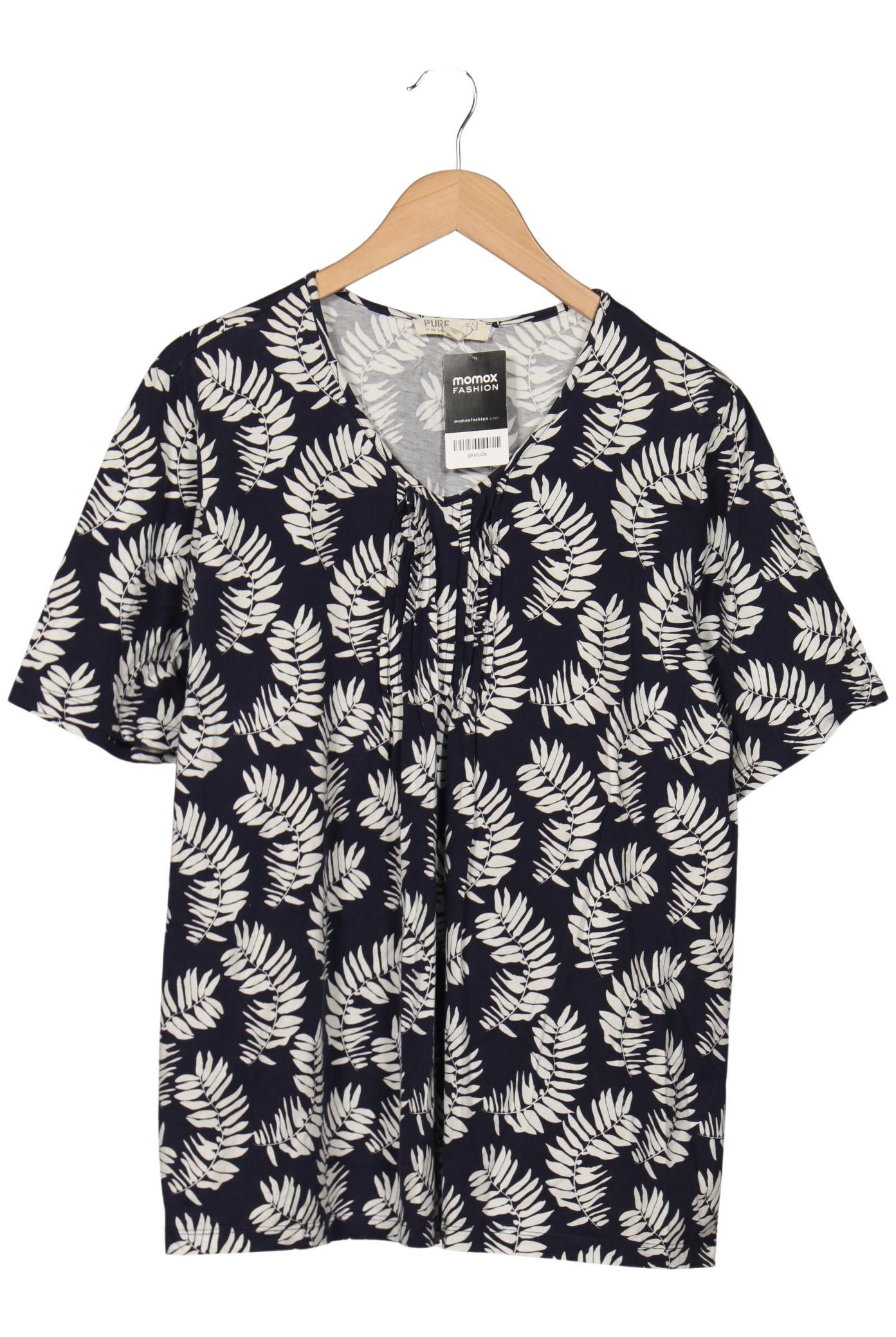 

Pure by Ulla Popken Damen T-Shirt, marineblau, Gr. 46