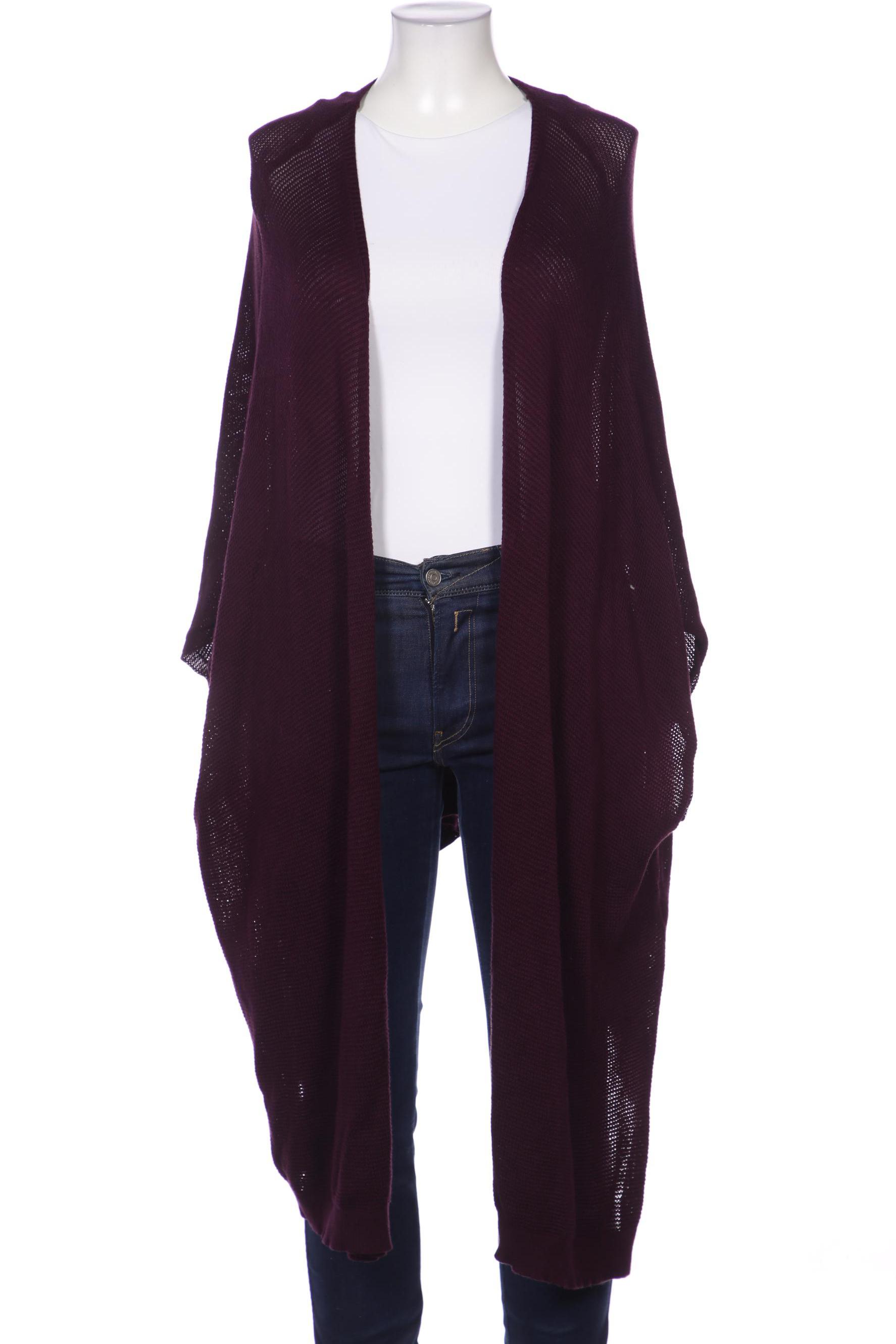

Pure by Ulla Popken Damen Strickjacke, bordeaux, Gr. uni
