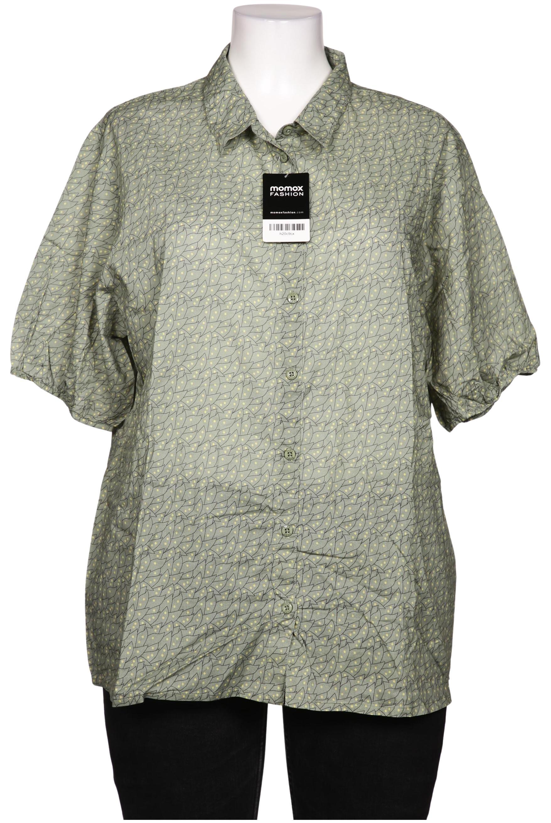 

Pure by Ulla Popken Damen Bluse, grün, Gr. 46