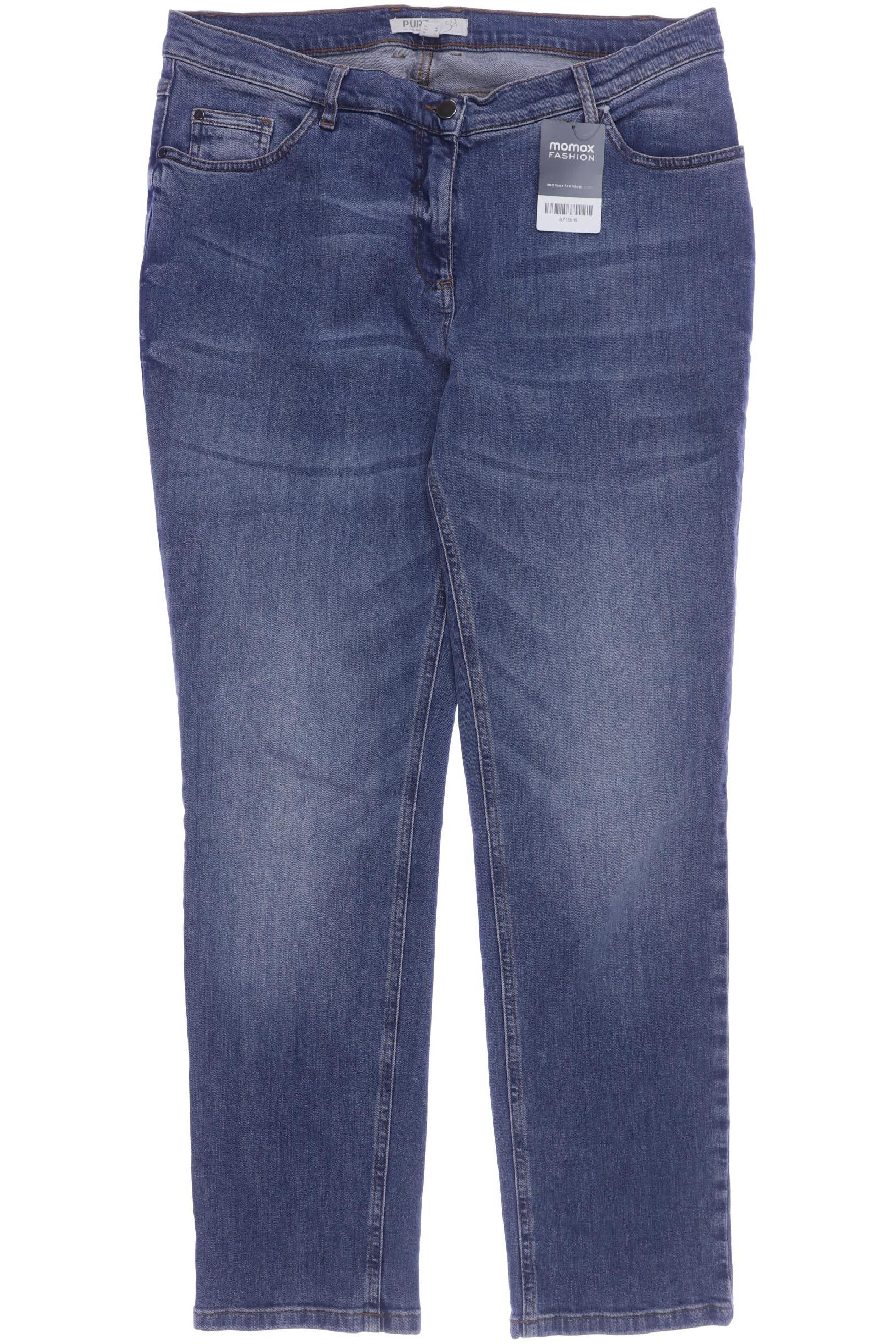 

Pure by Ulla Popken Damen Jeans, blau, Gr. 44