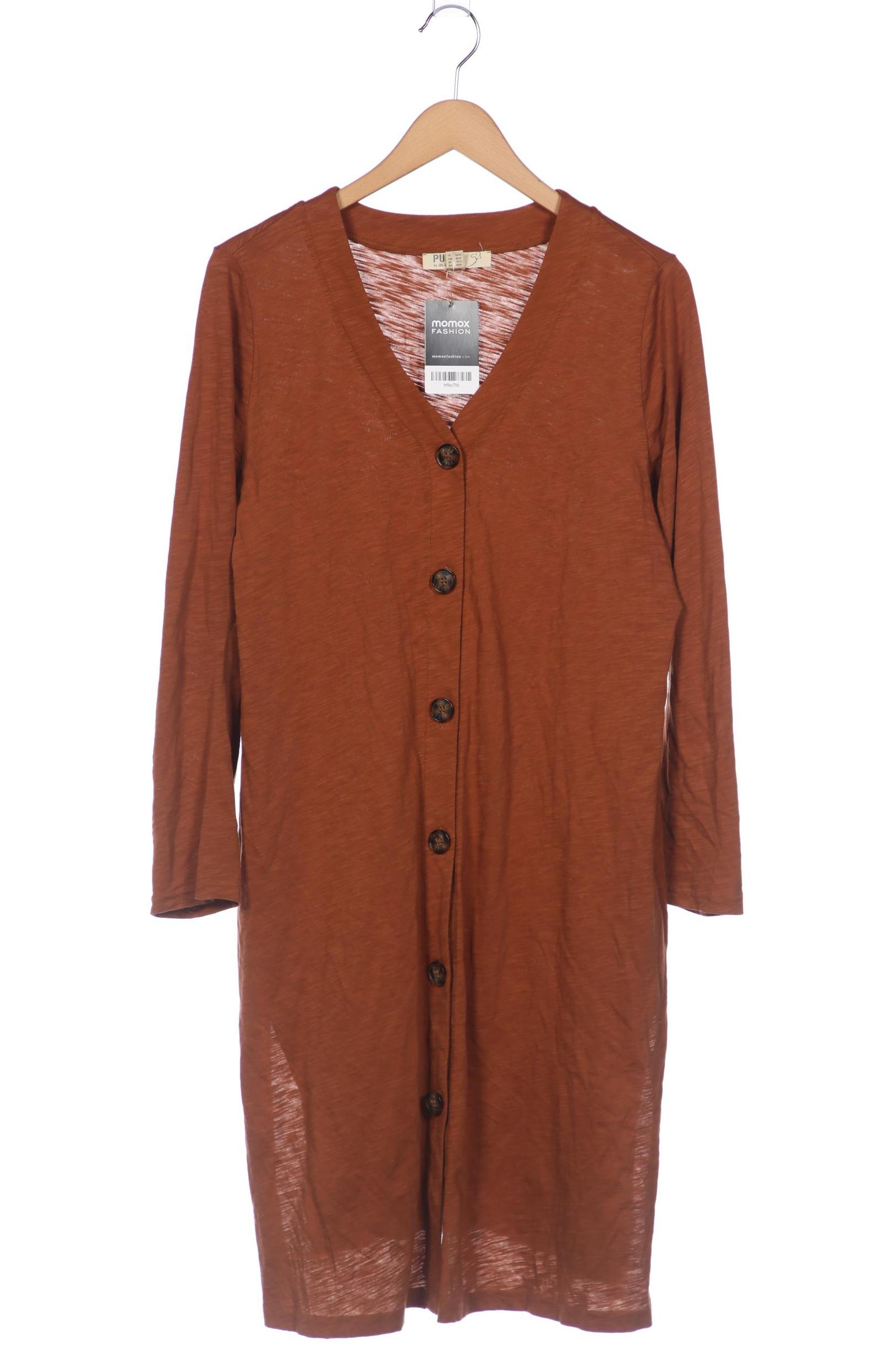 

Pure by Ulla Popken Damen Strickjacke, braun, Gr. 42