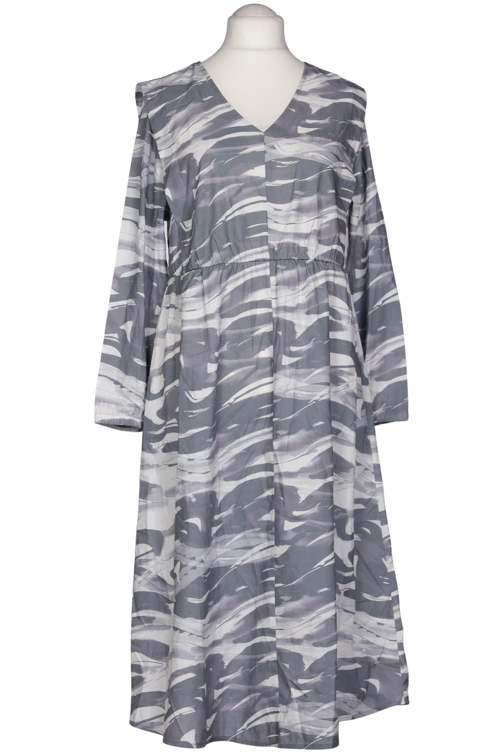 

Pure by Ulla Popken Damen Kleid, grau, Gr. 42