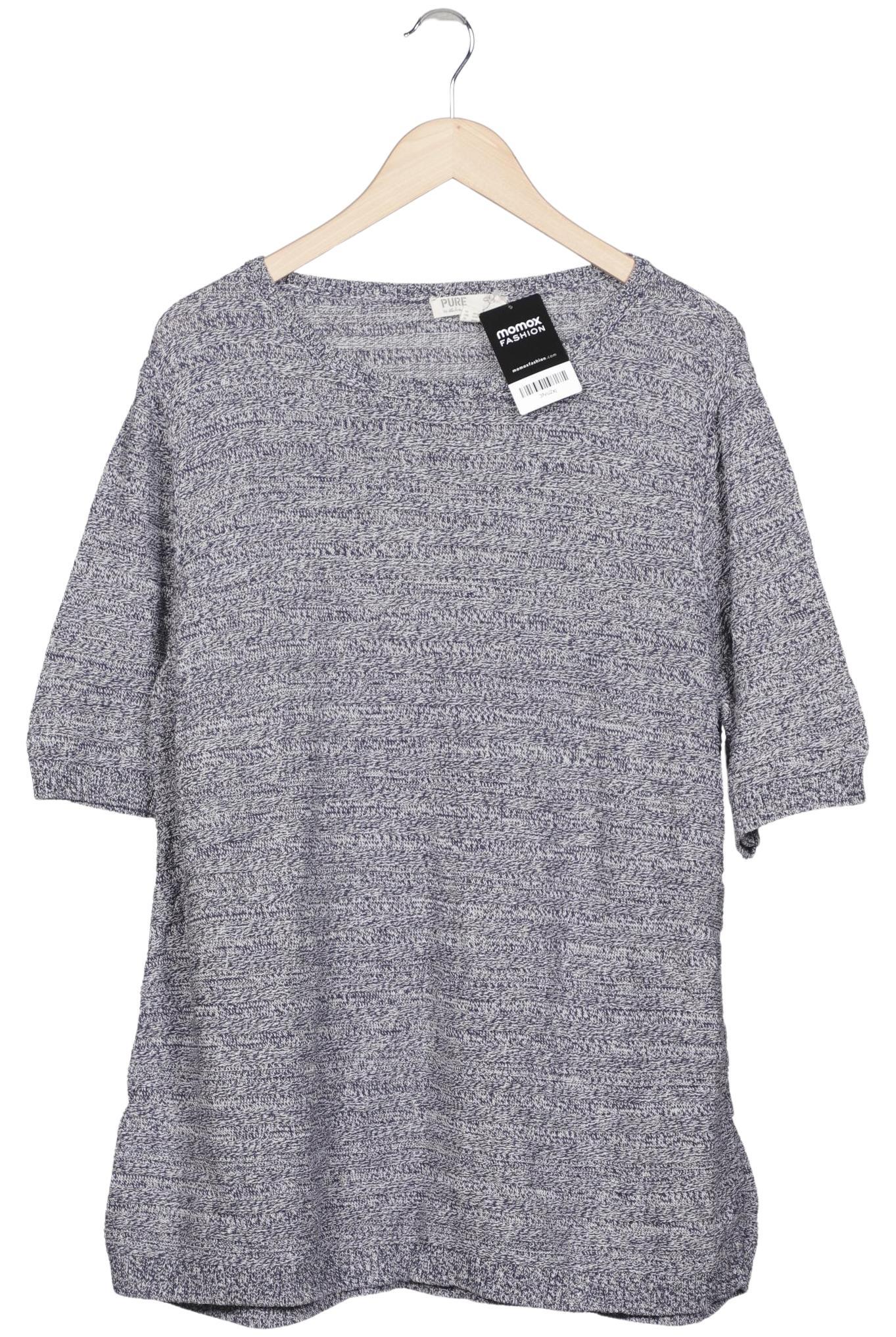 

Pure by Ulla Popken Damen Pullover, grau, Gr. 46