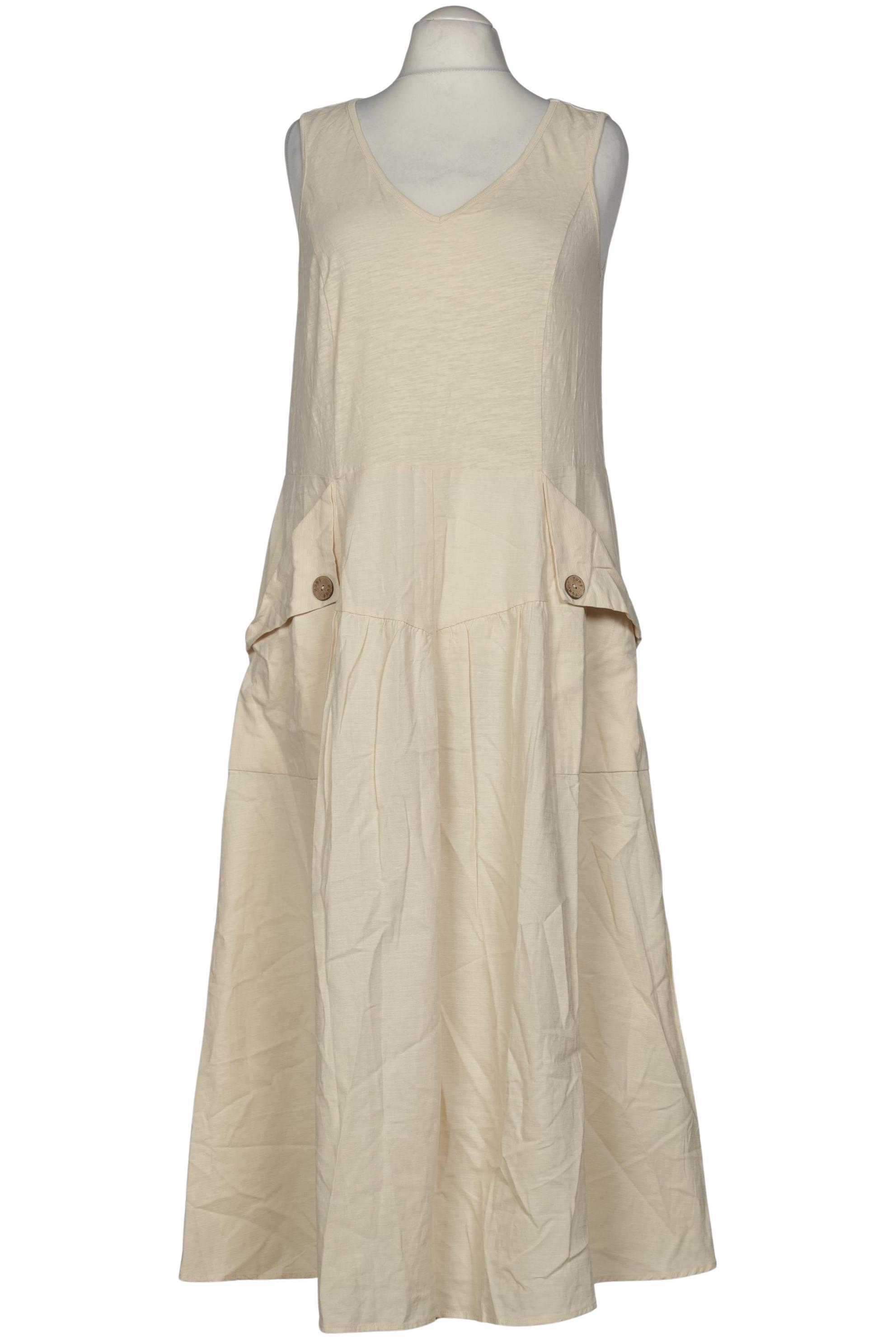 

Pure by Ulla Popken Damen Kleid, beige, Gr. 42