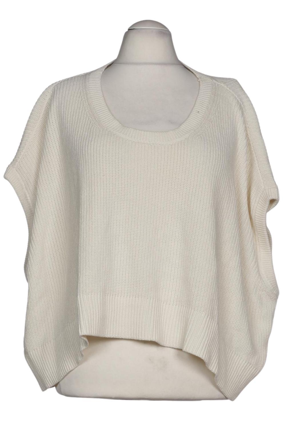 

Pure by Ulla Popken Damen Pullover, cremeweiß, Gr. 58