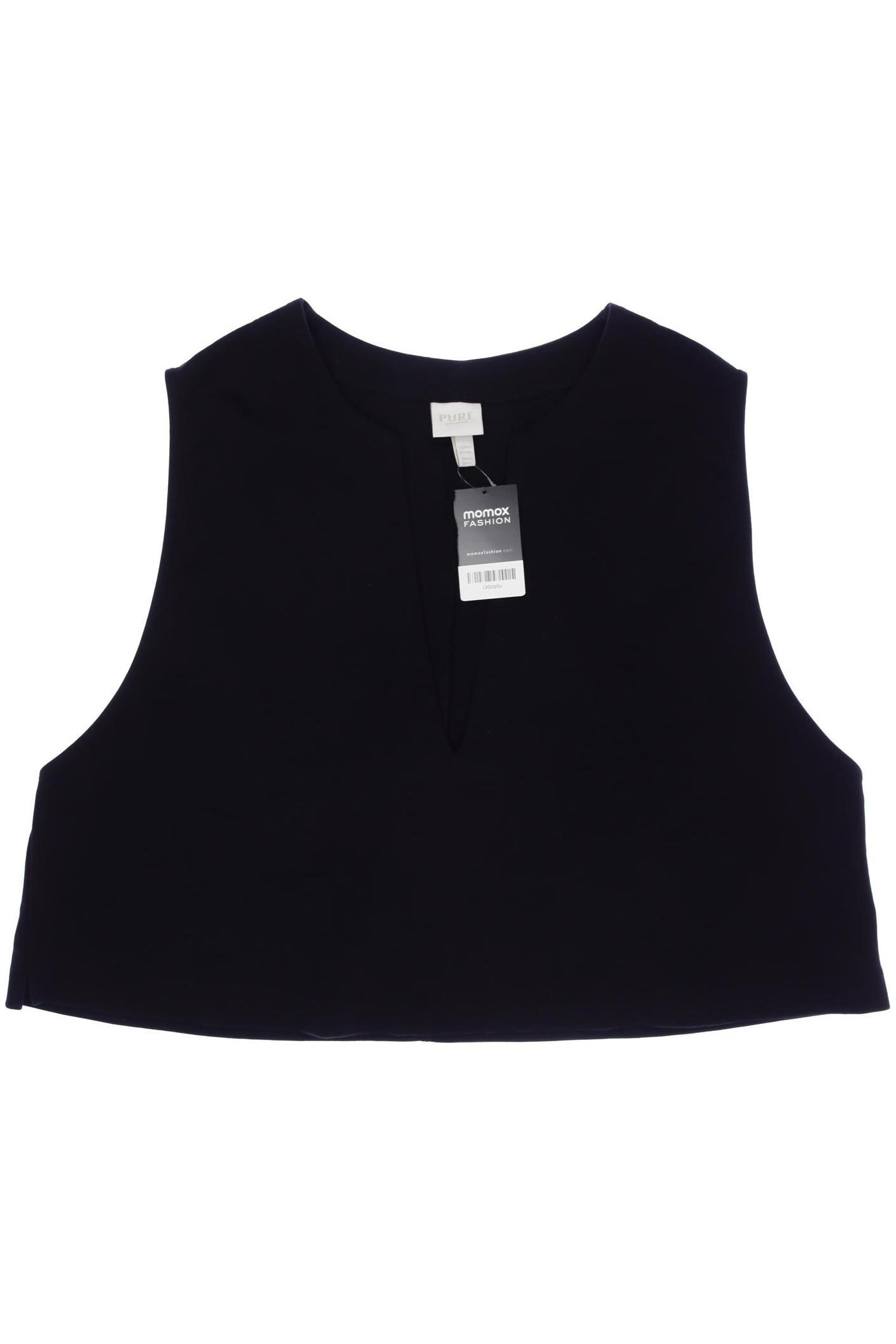 

Pure by Ulla Popken Damen Top, schwarz, Gr. 50