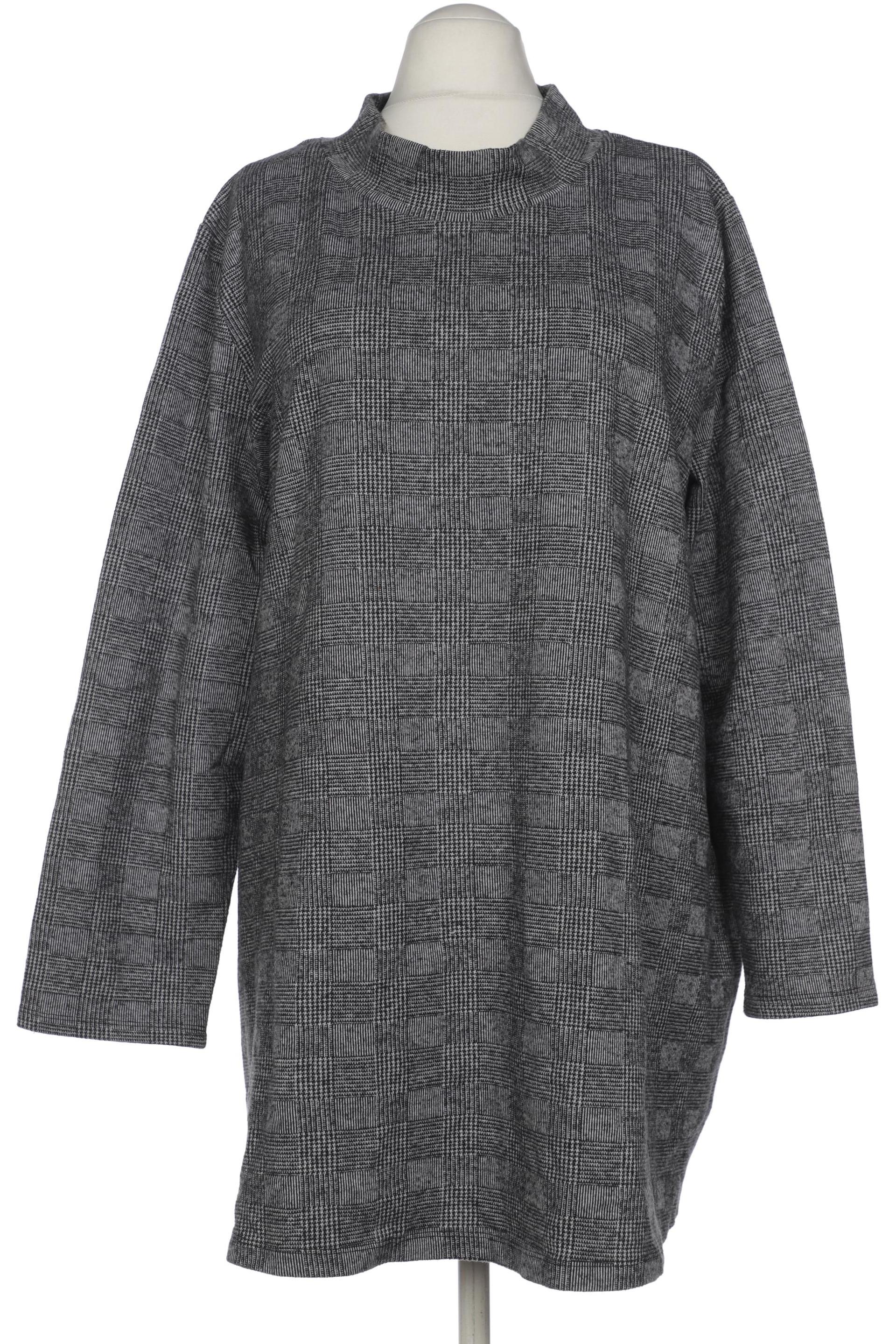 

Pure by Ulla Popken Damen Pullover, grau, Gr. 58