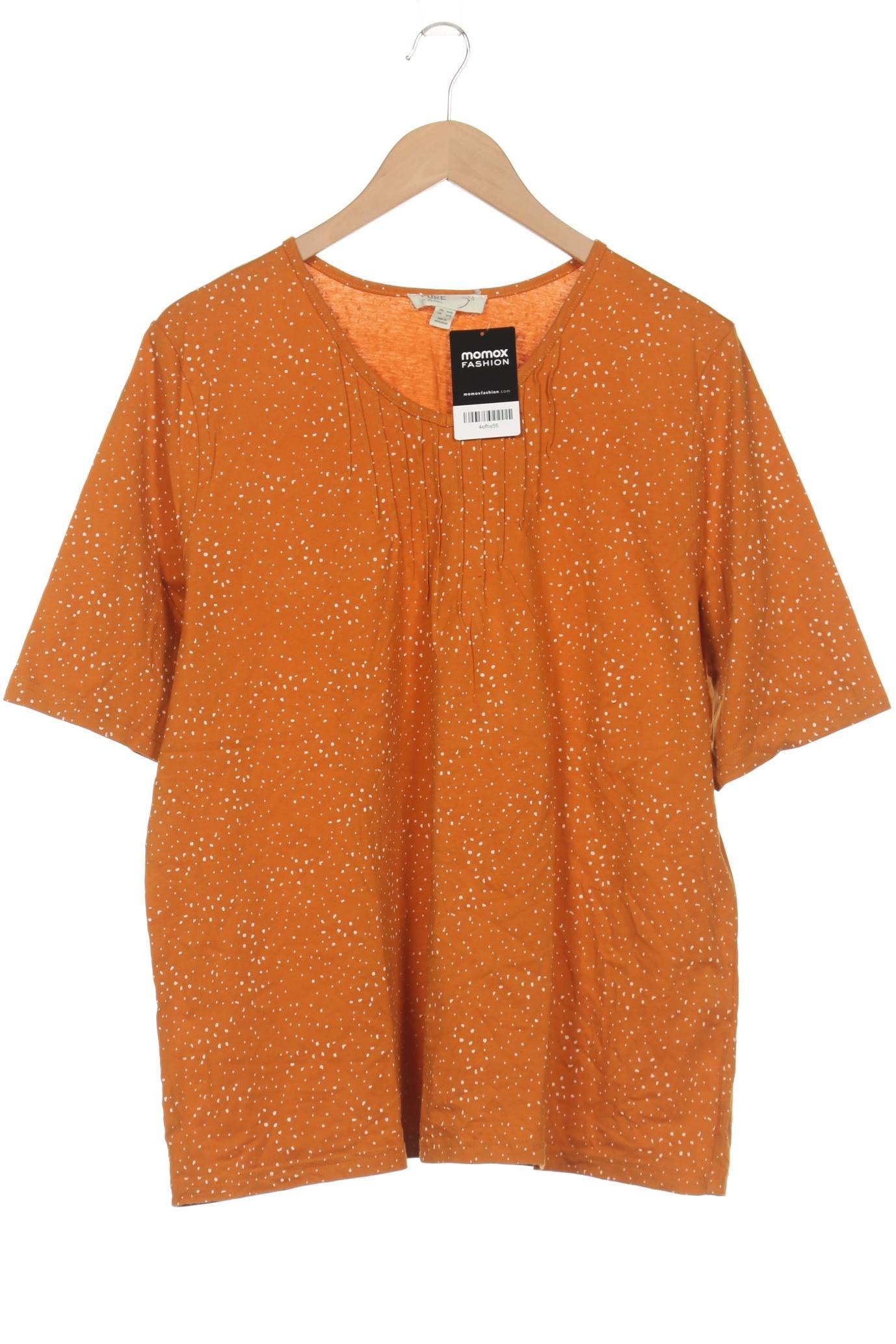 

Pure by Ulla Popken Damen T-Shirt, orange, Gr. 46