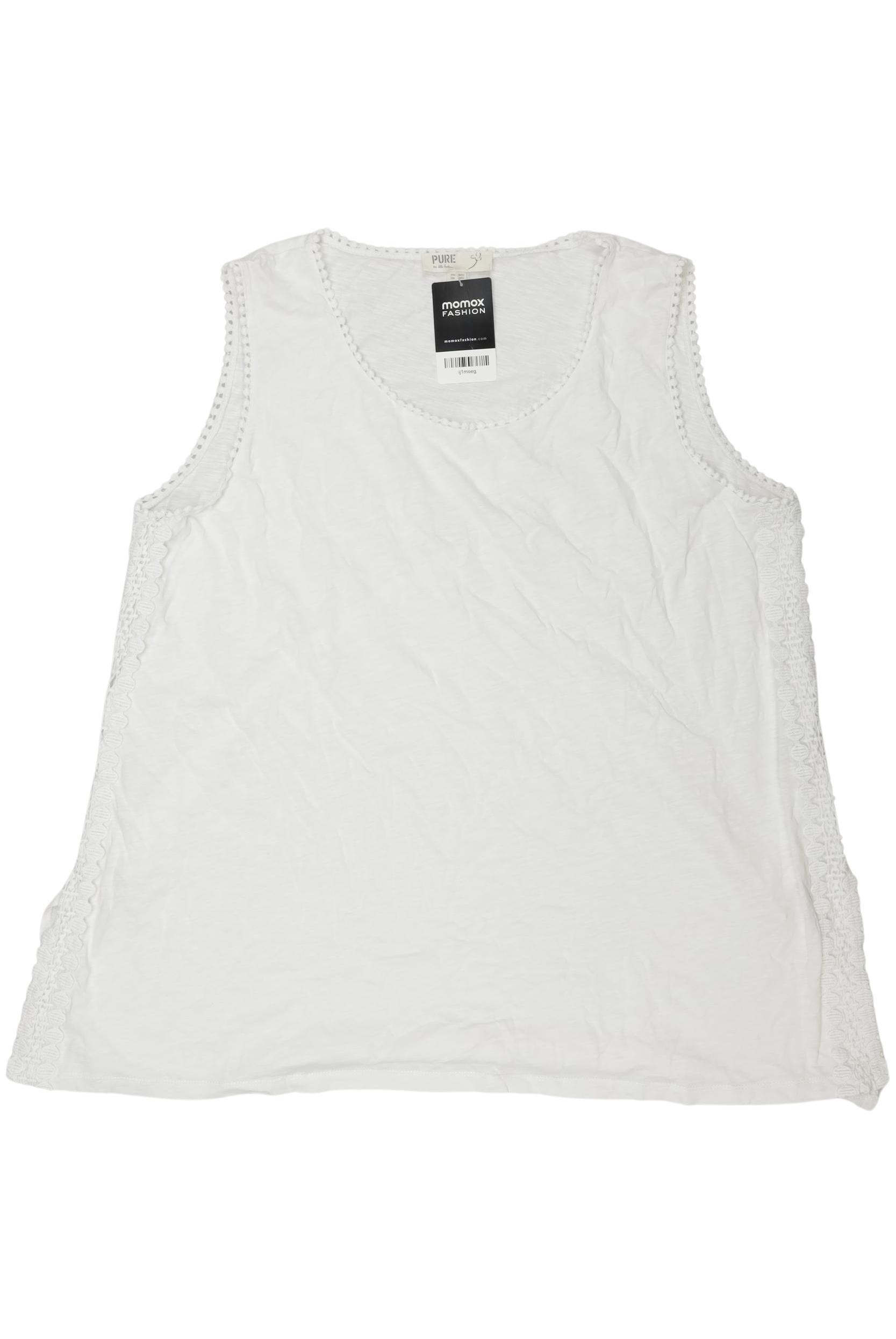 

Pure by Ulla Popken Damen Top, weiß, Gr. 50