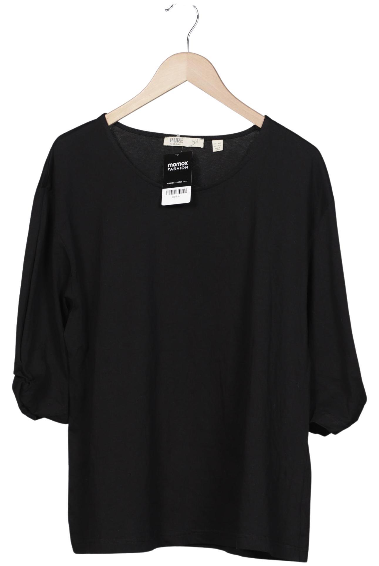 

Pure by Ulla Popken Damen T-Shirt, schwarz, Gr. 46