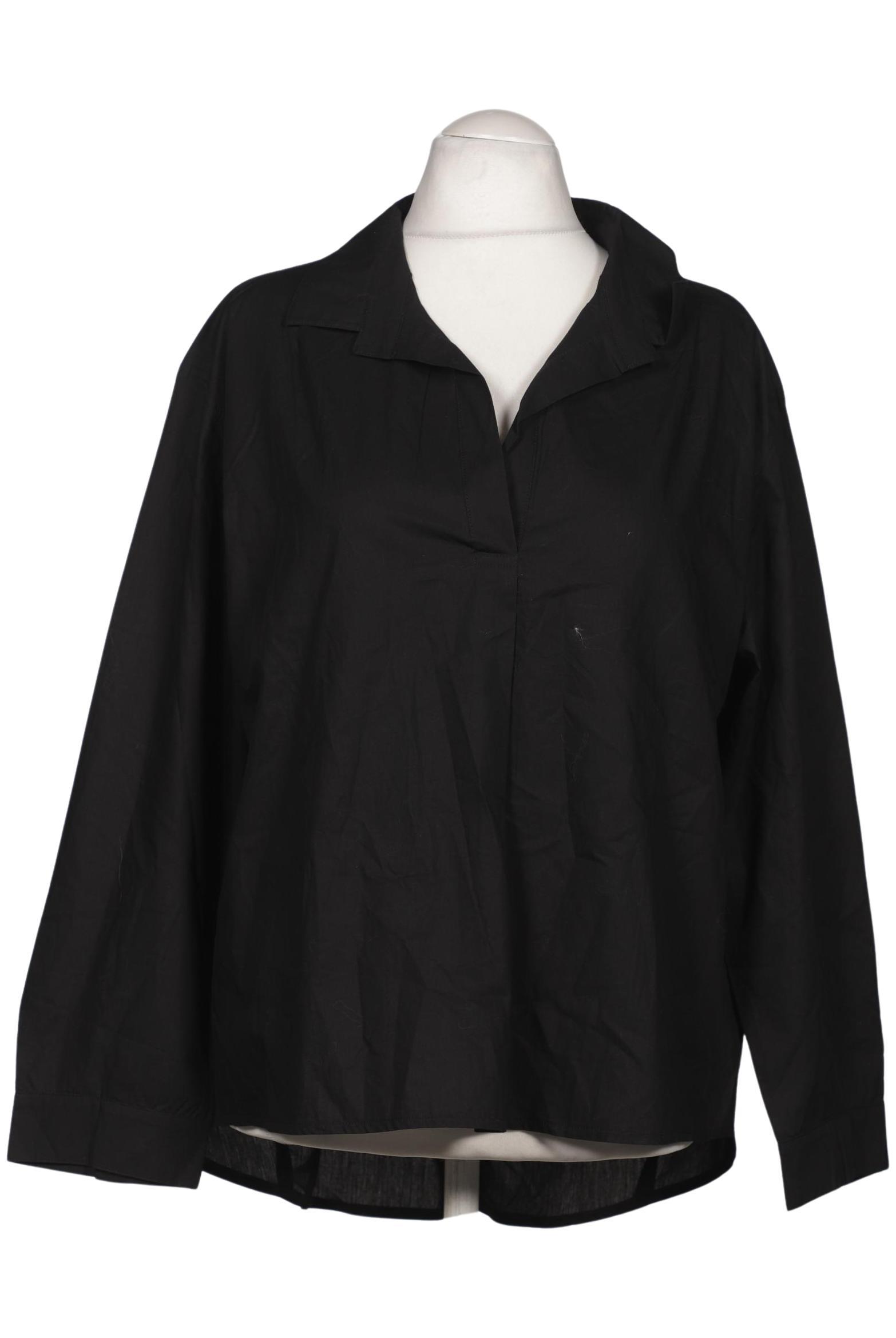 

Pure by Ulla Popken Damen Bluse, schwarz, Gr. 46