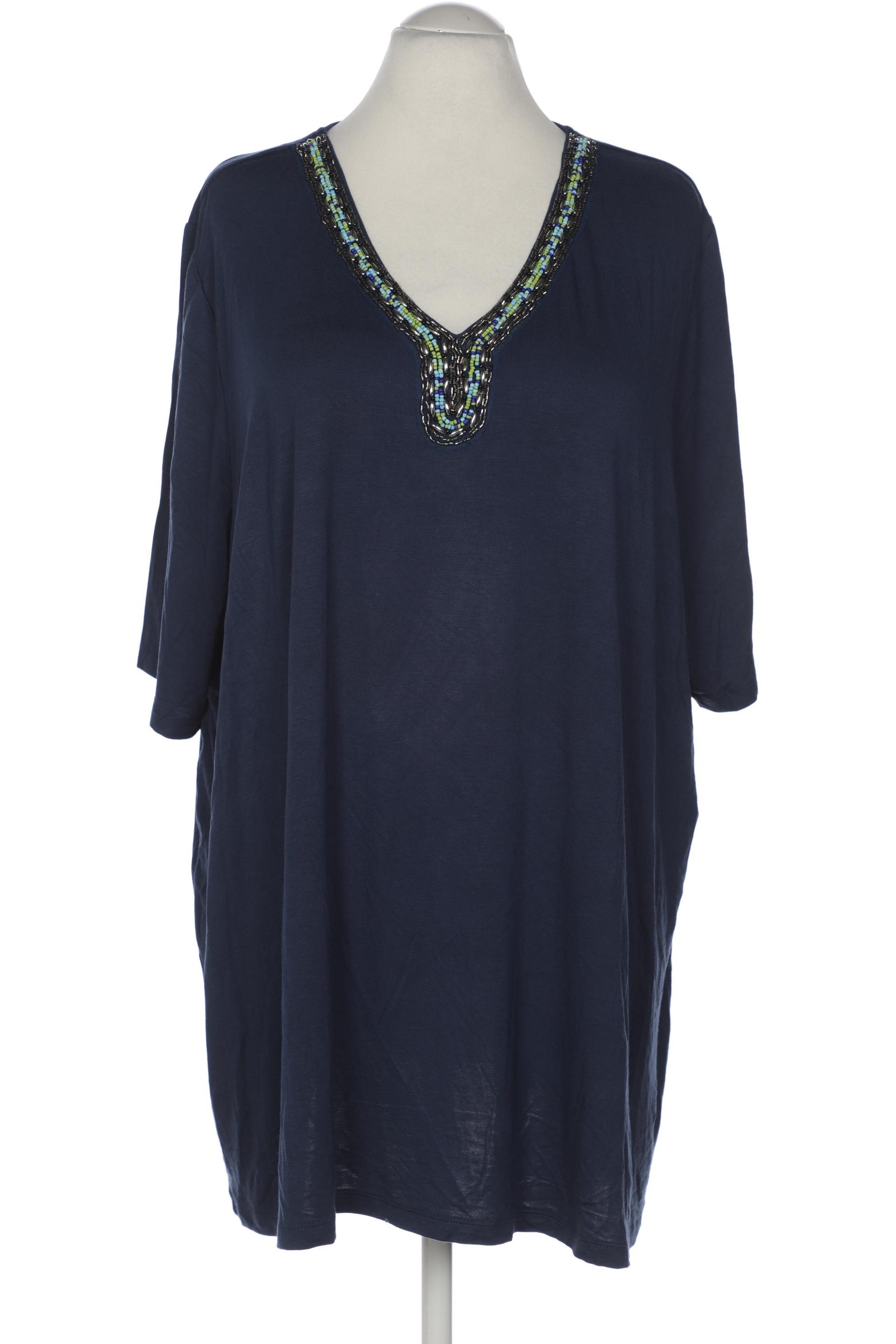 

Pure by Ulla Popken Damen T-Shirt, blau, Gr. 54
