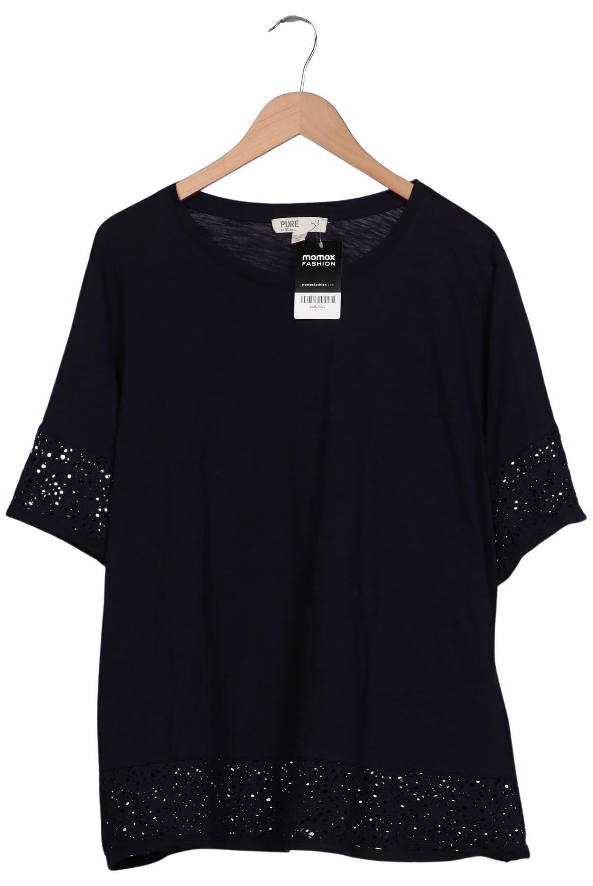 

Pure by Ulla Popken Damen T-Shirt, marineblau, Gr. 50