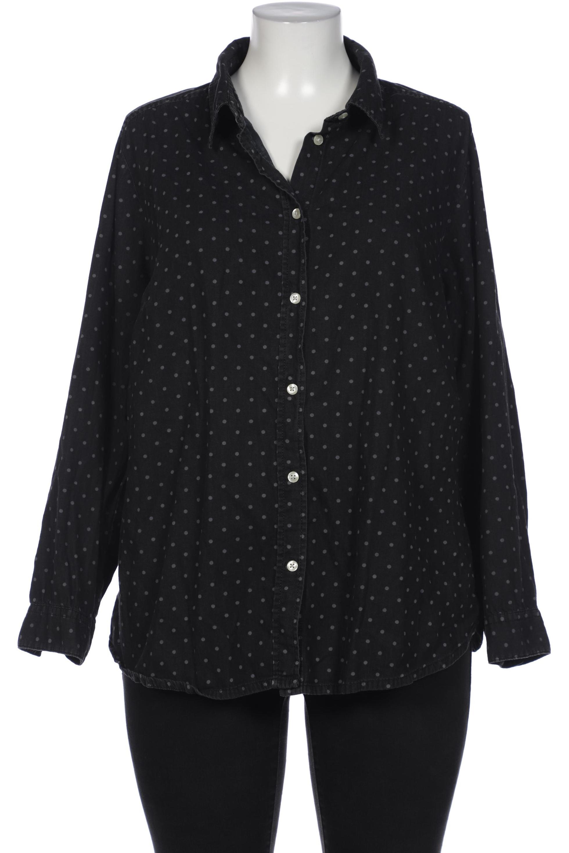 

Pure by Ulla Popken Damen Bluse, schwarz, Gr. 46