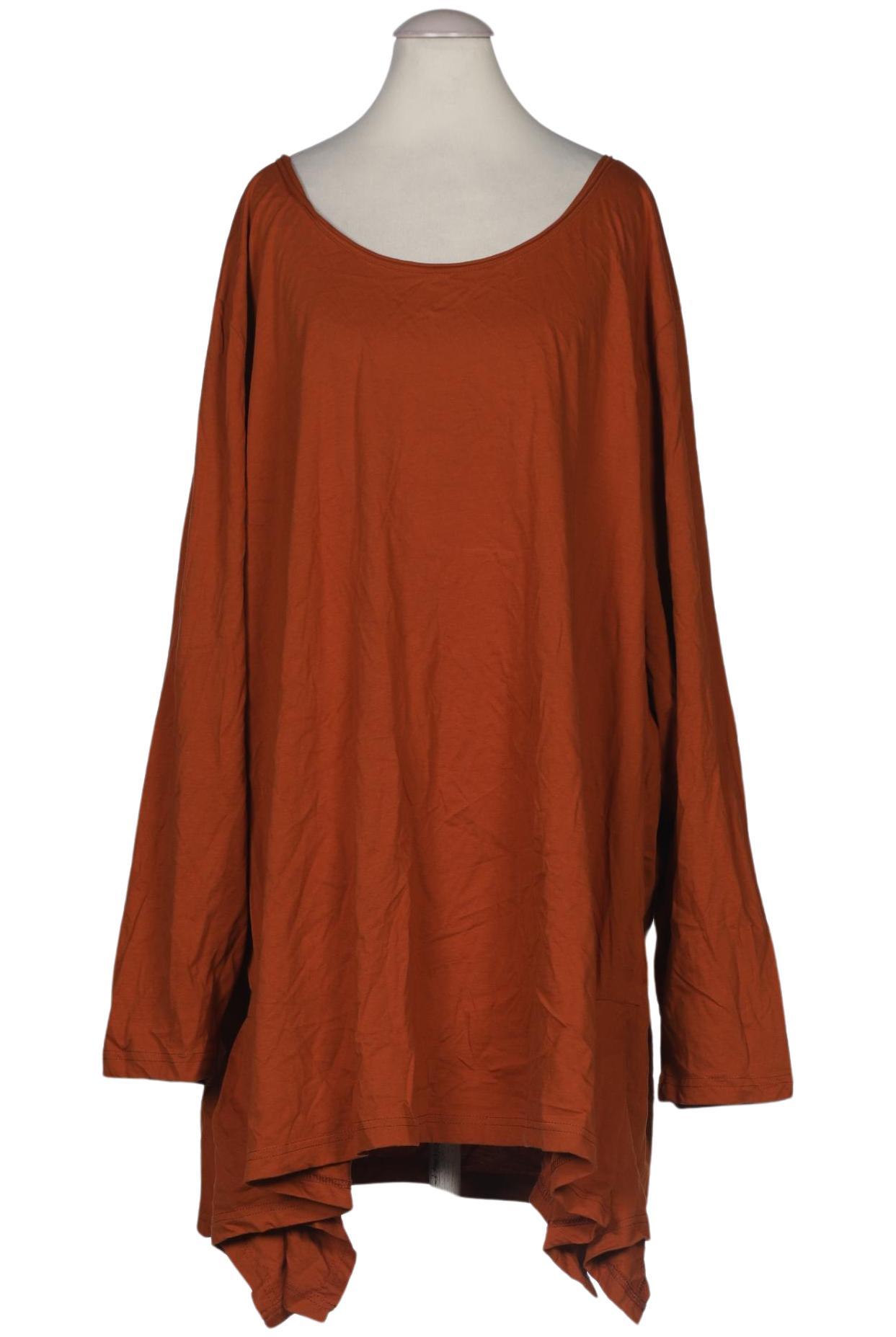 

Pure by Ulla Popken Damen Langarmshirt, orange, Gr. 58