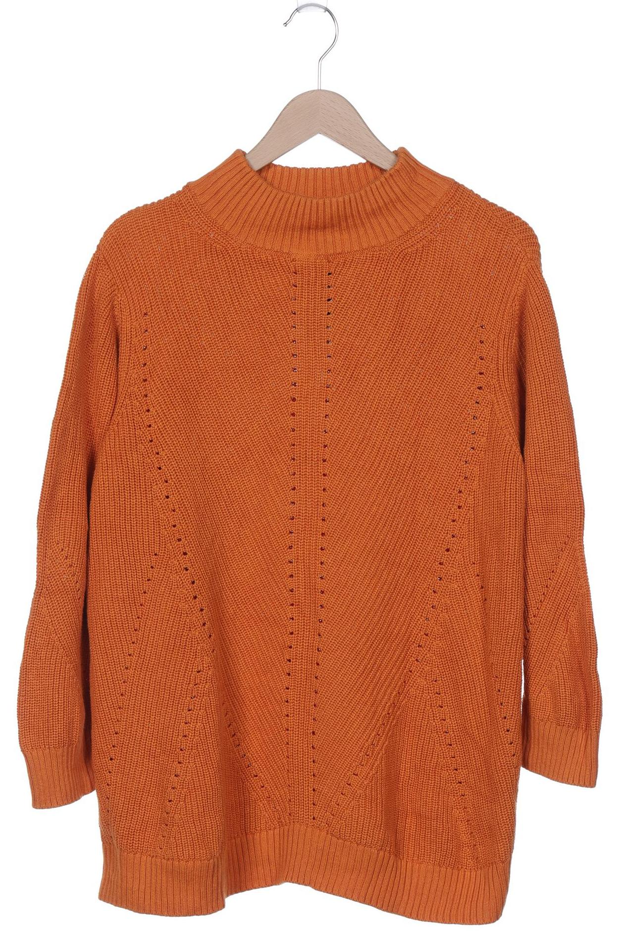 

Pure by Ulla Popken Damen Pullover, orange, Gr. 46