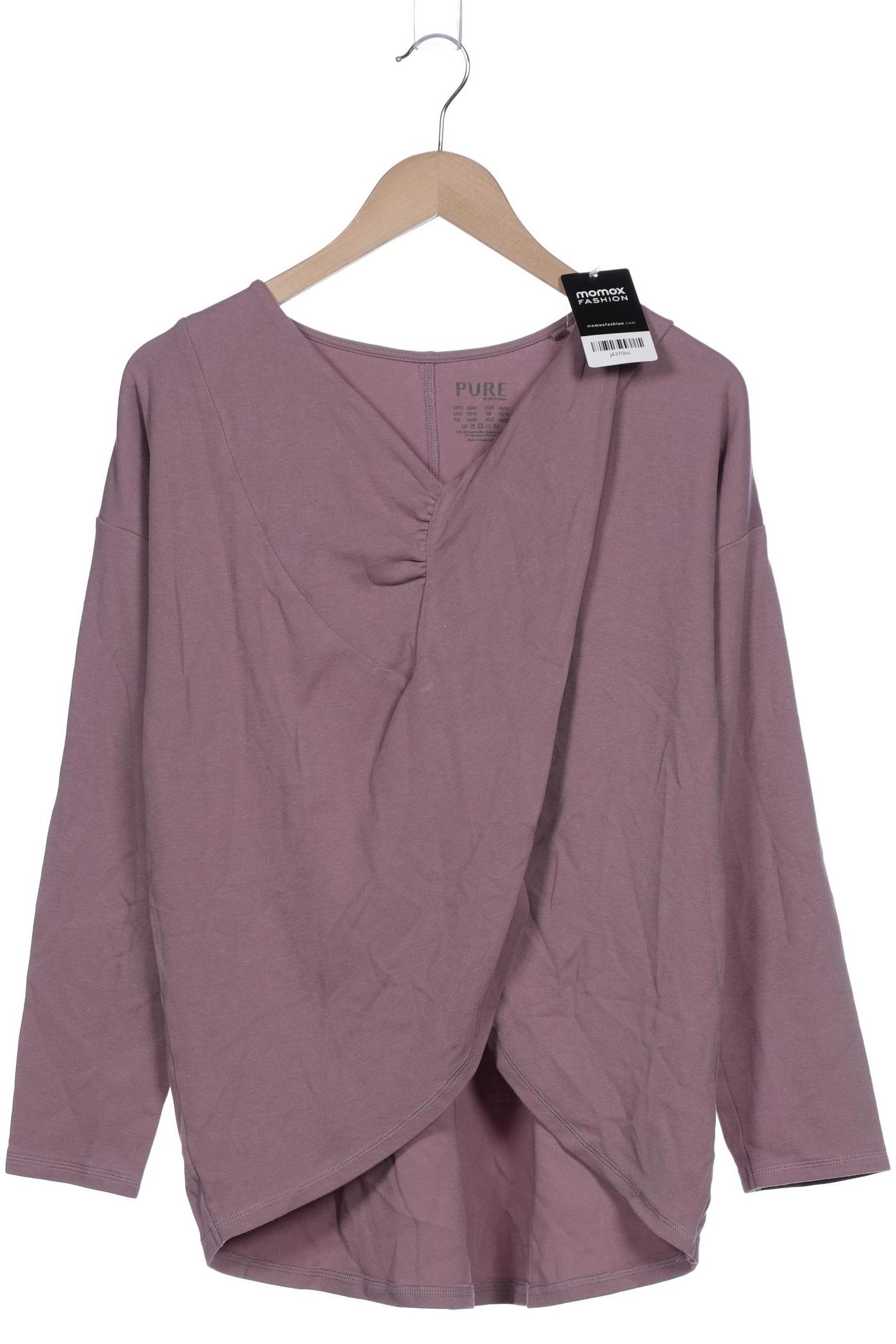 

Pure by Ulla Popken Damen Langarmshirt, flieder, Gr. 42