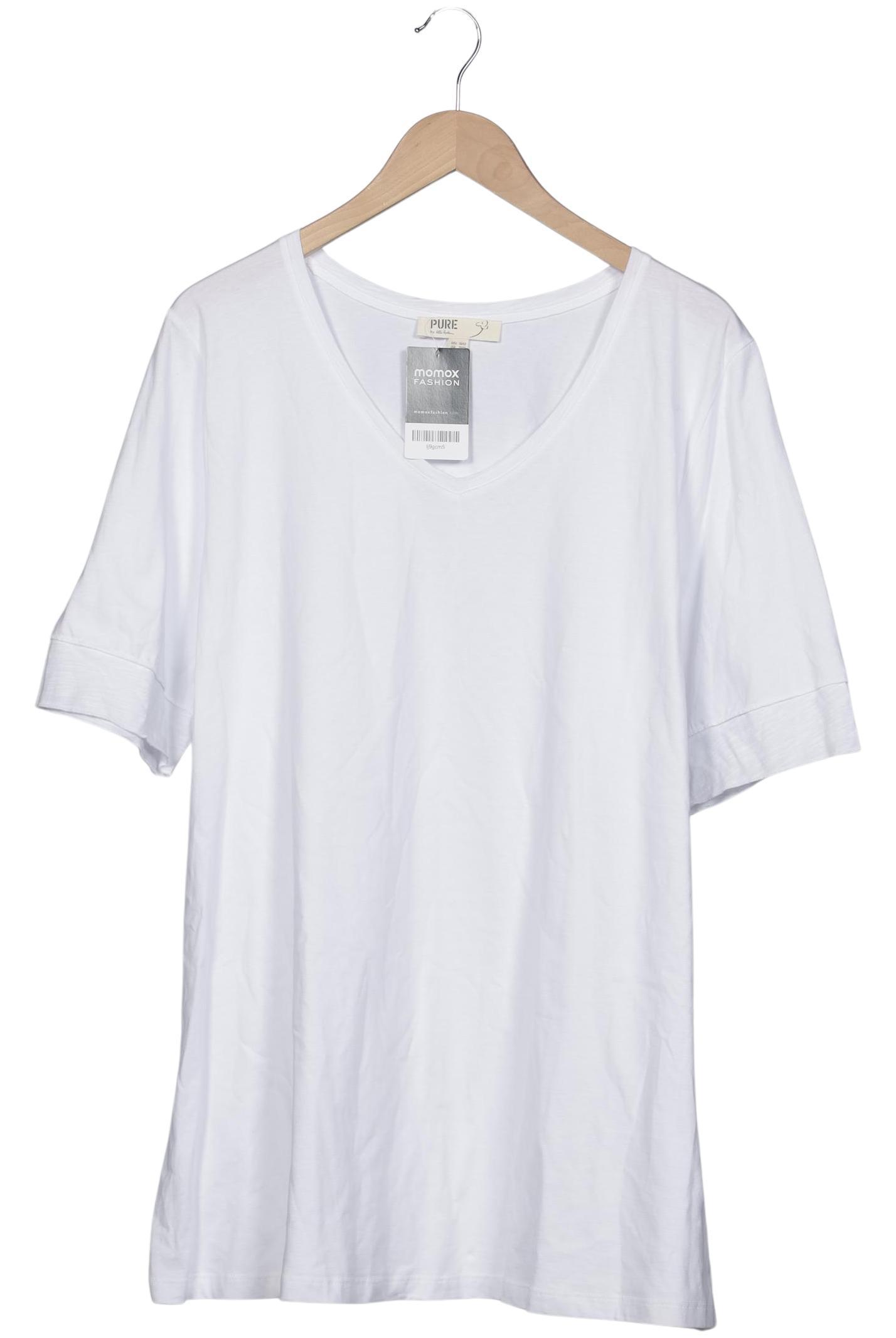 

Pure by Ulla Popken Damen T-Shirt, weiß, Gr. 50