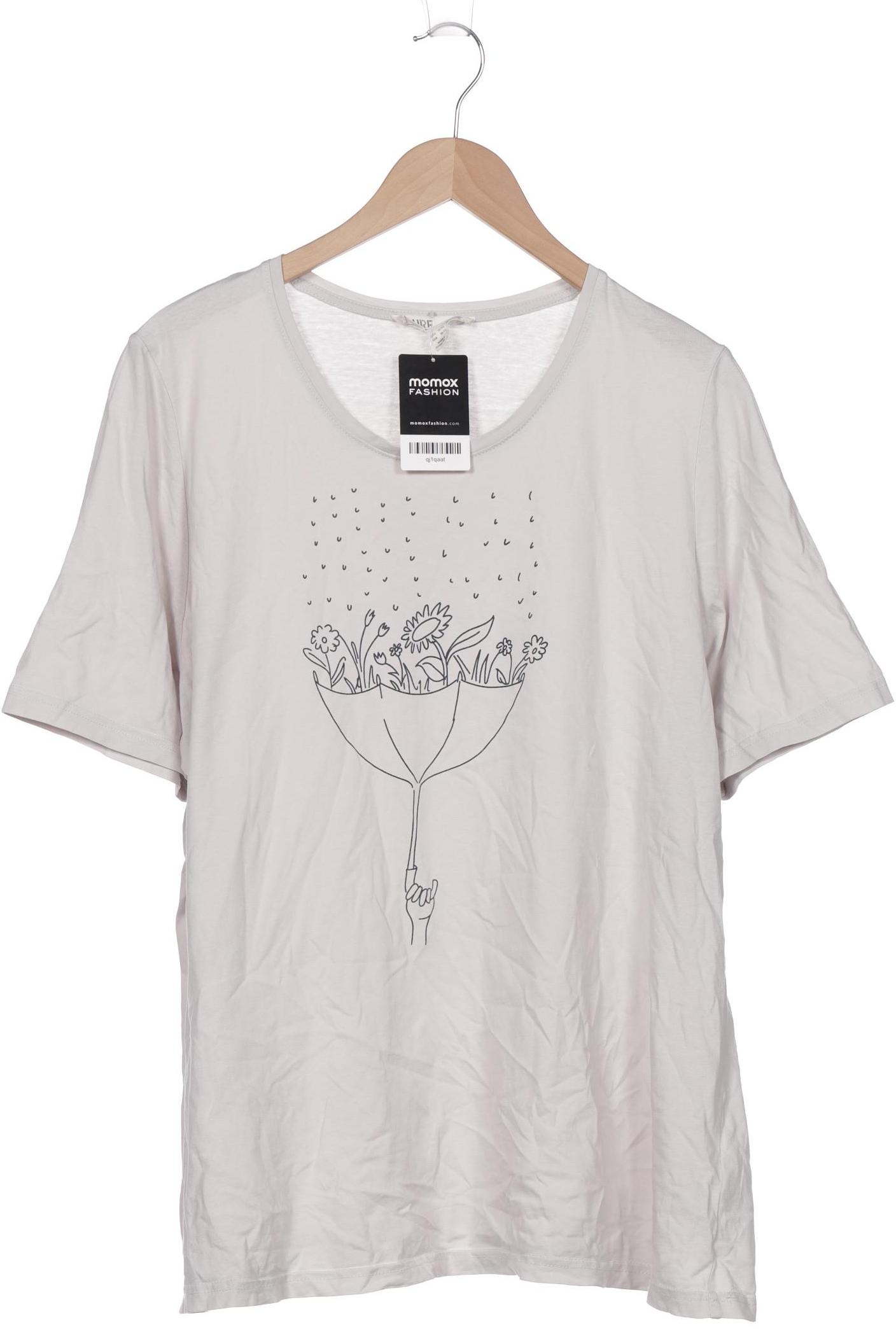 

Pure by Ulla Popken Damen T-Shirt, grau, Gr. 50