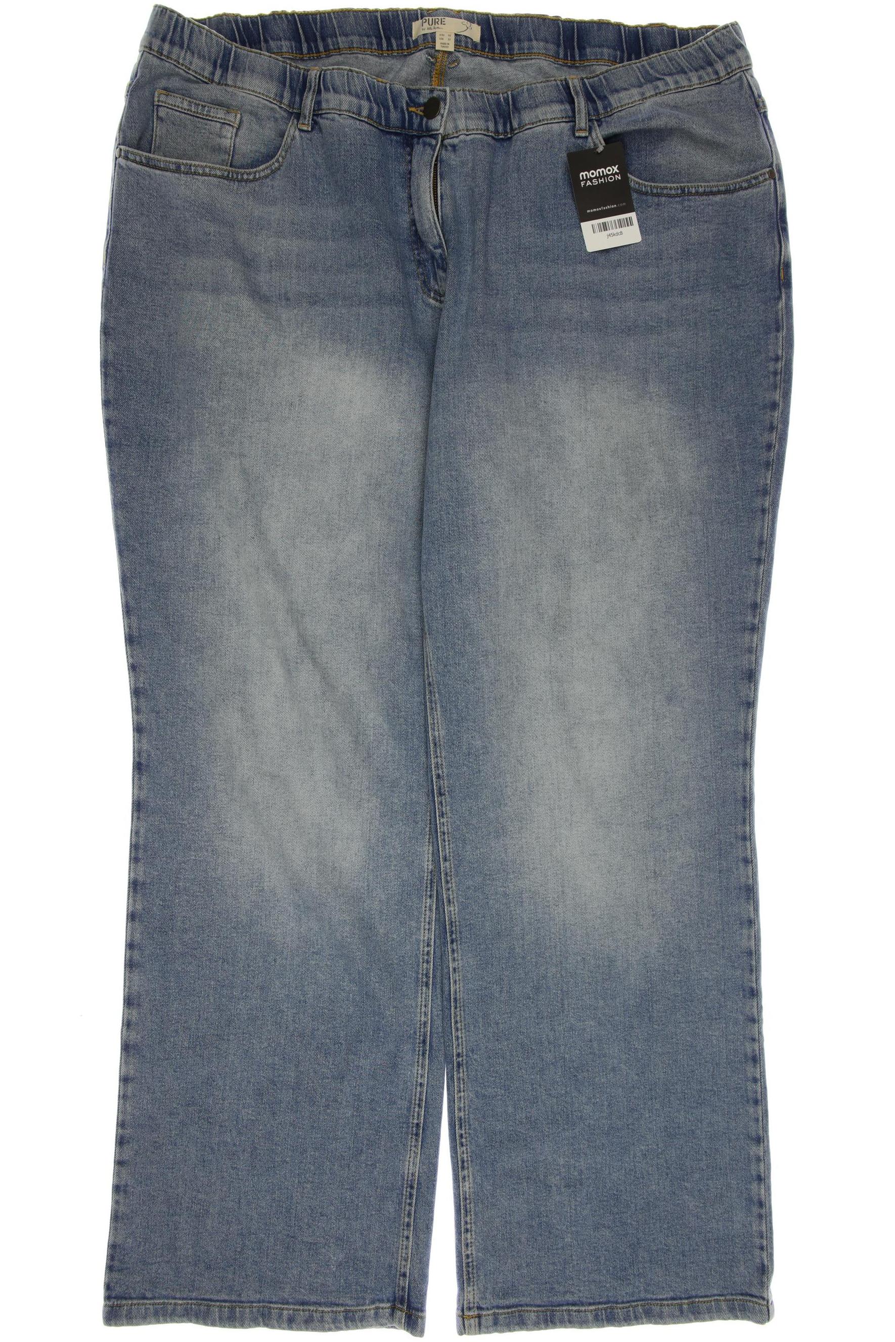 

Pure by Ulla Popken Damen Jeans, hellblau