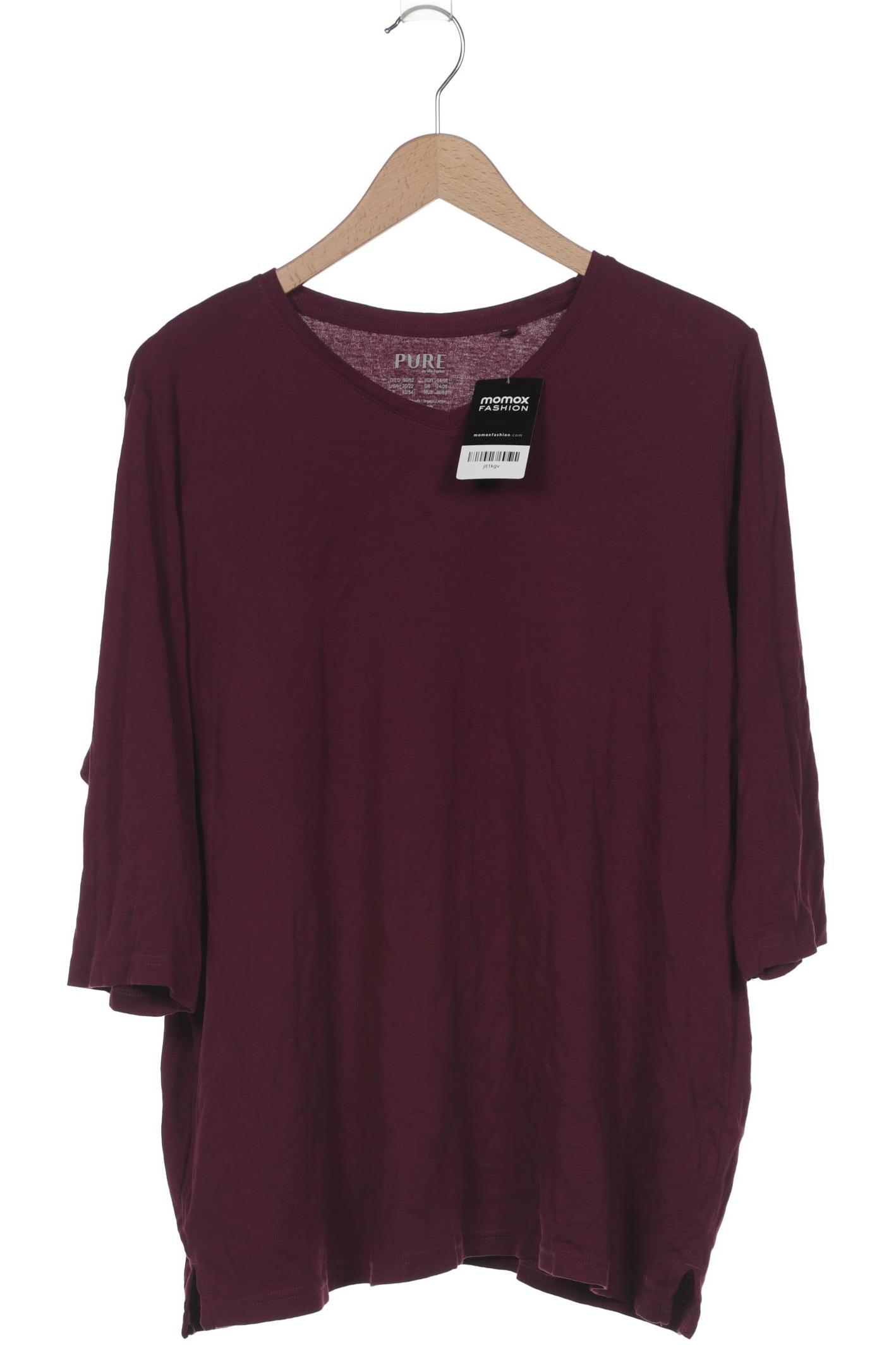 

Pure by Ulla Popken Damen Langarmshirt, flieder, Gr. 50