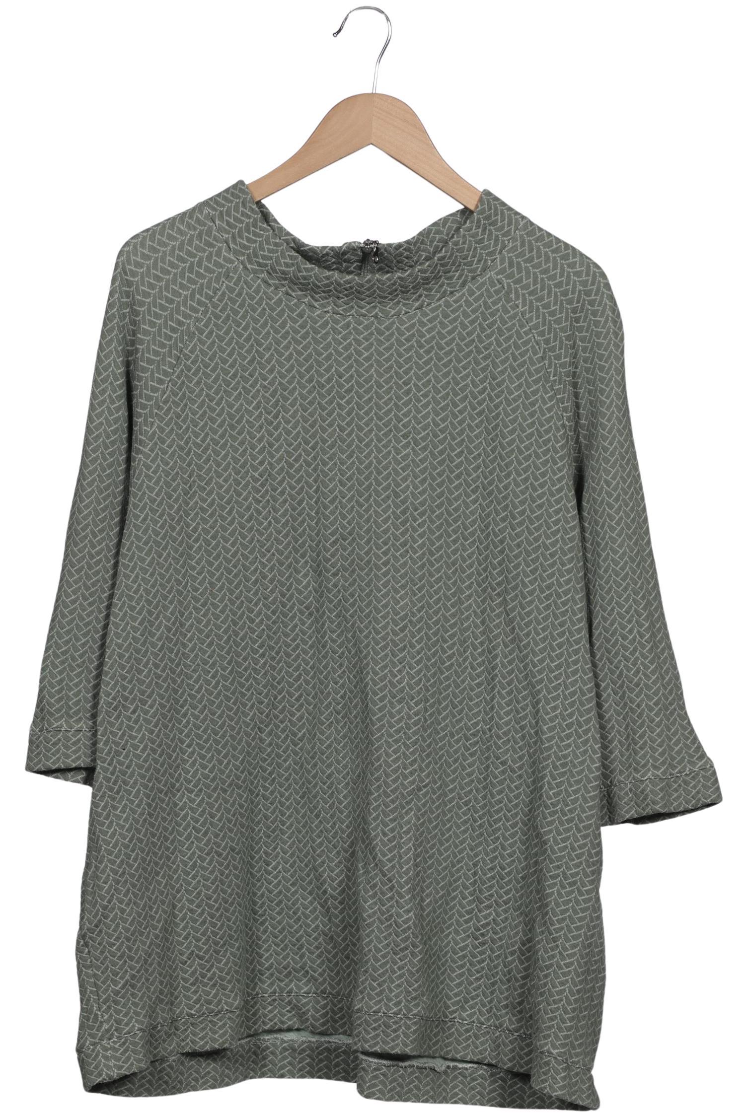 

Pure by Ulla Popken Damen Sweatshirt, grün, Gr. 50