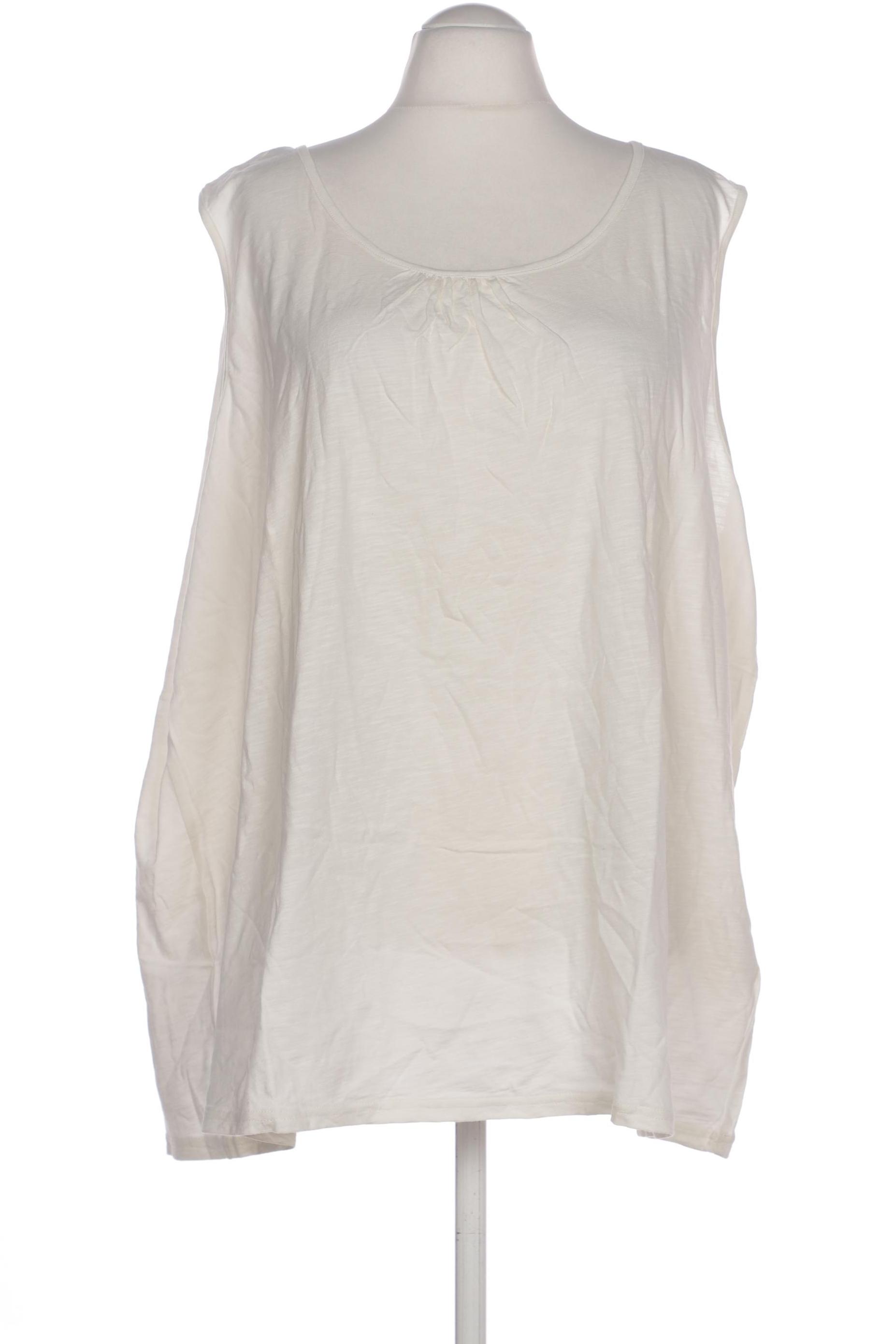 

Pure by Ulla Popken Damen Top, cremeweiß, Gr. 58