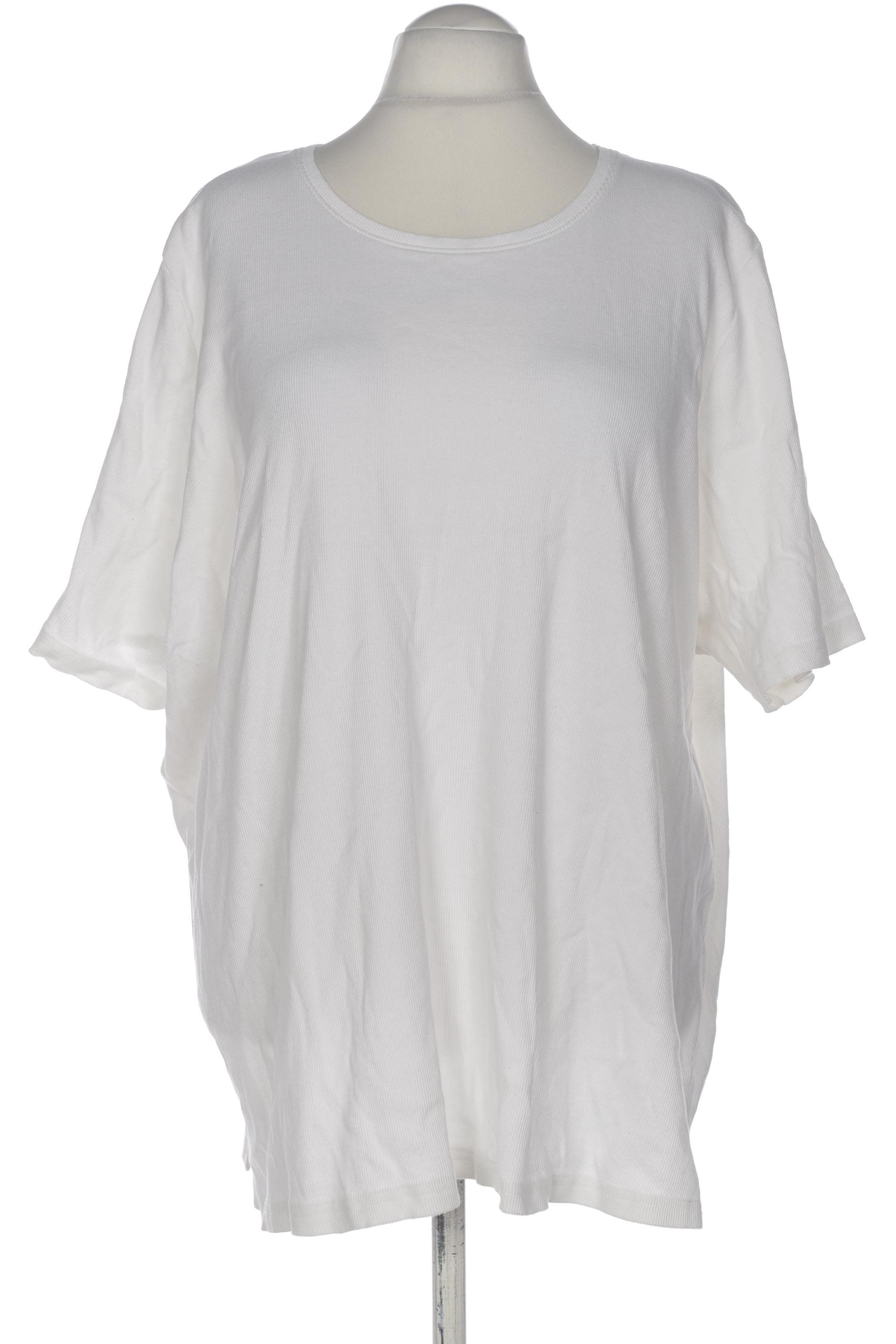 

Pure by Ulla Popken Damen T-Shirt, weiß, Gr. 58